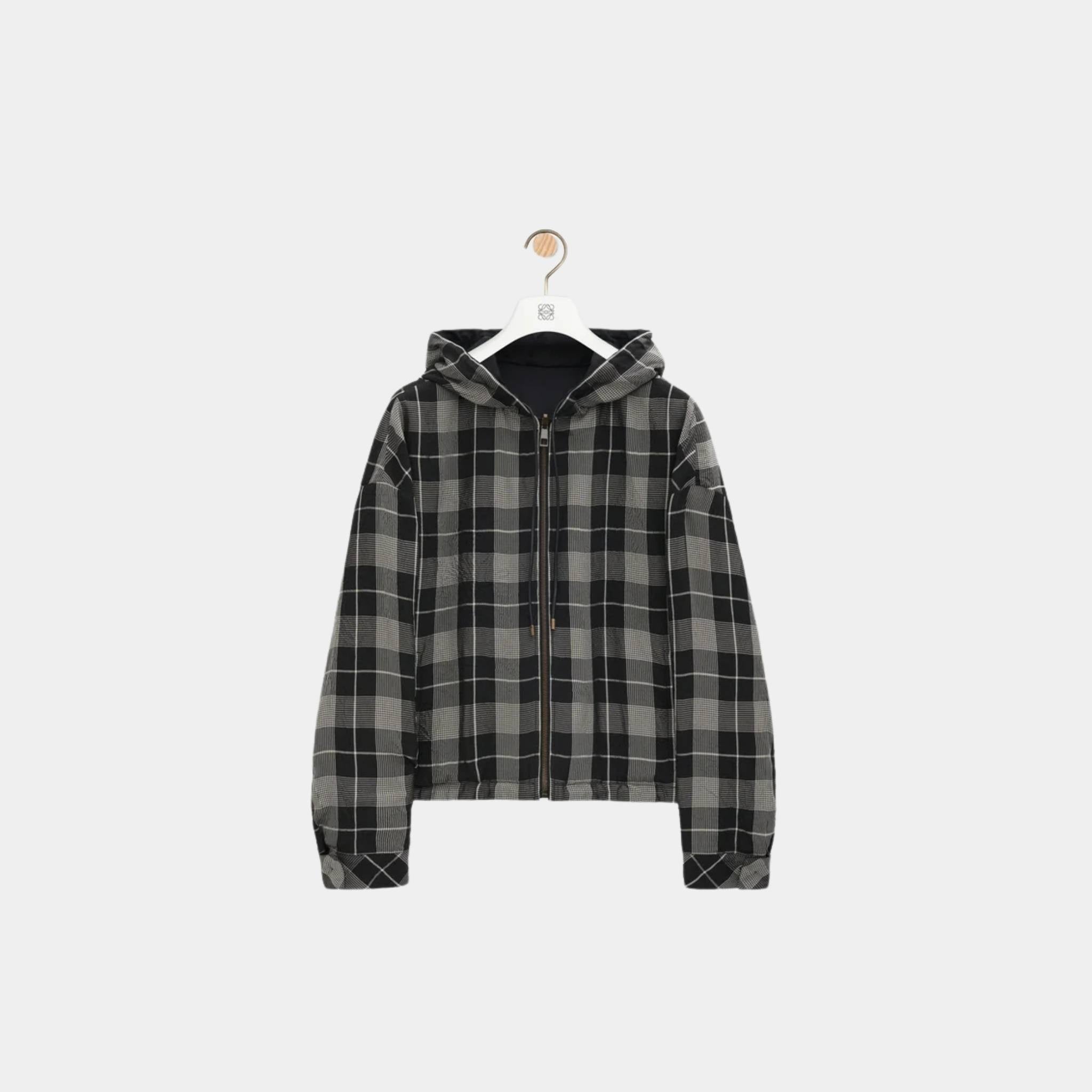 Reversible Jacket in Cotton and Silk