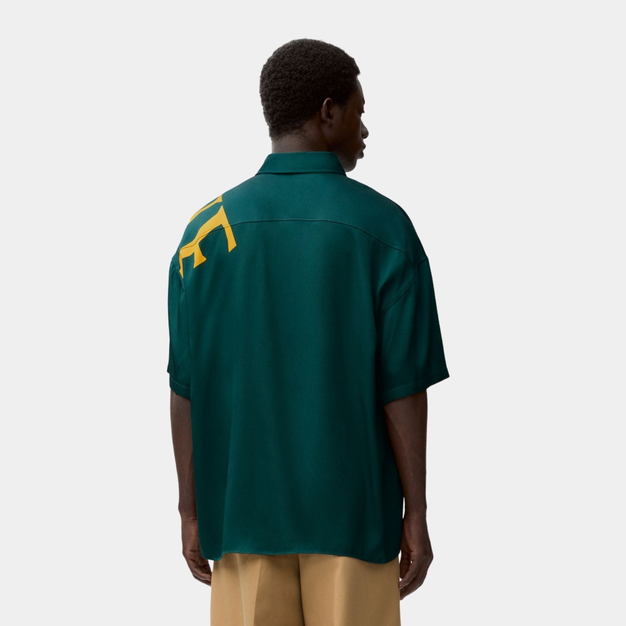 Short Sleeve Shirt in Silk LOEWE Print