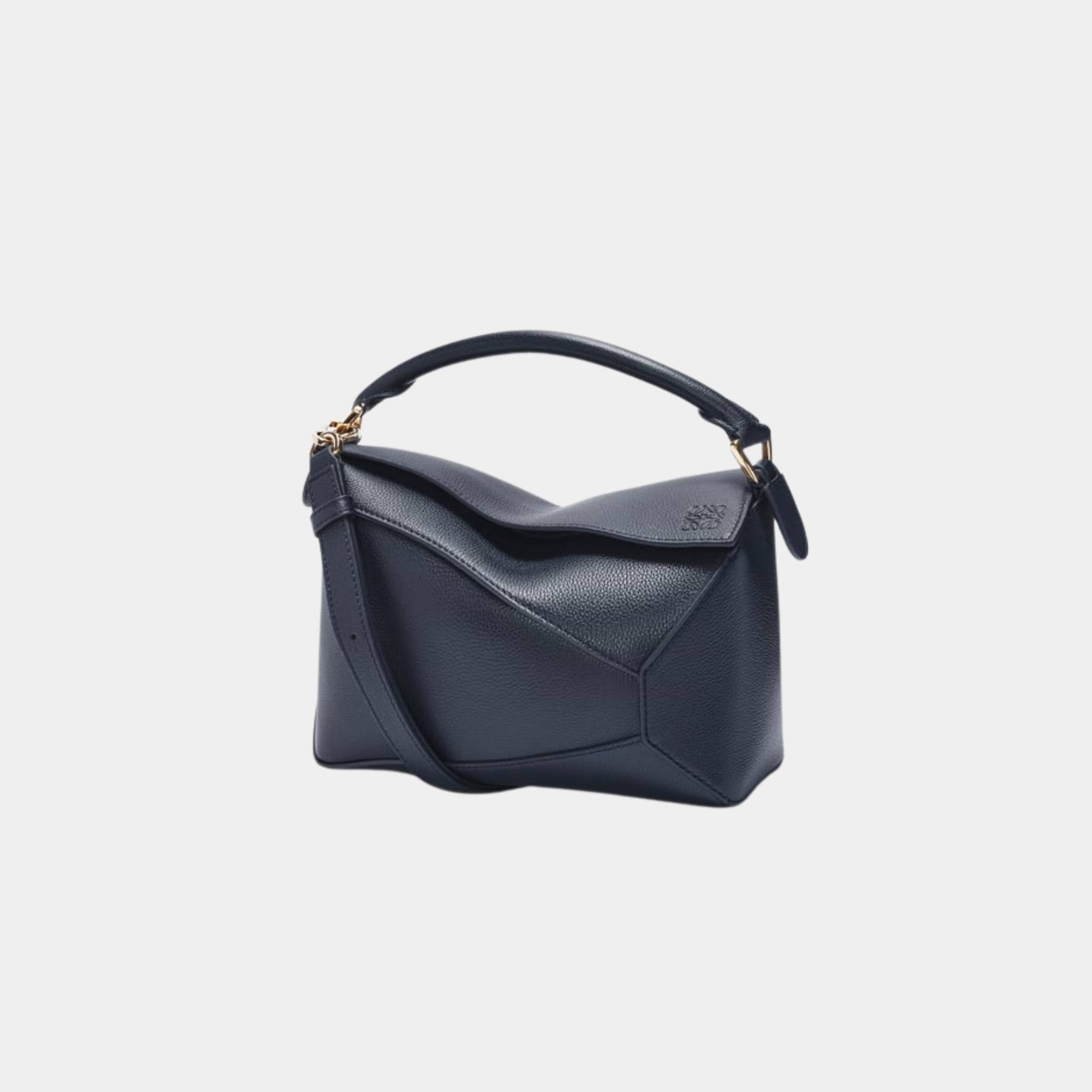 Small Puzzle Edge Bag In Soft Grained Calfskin