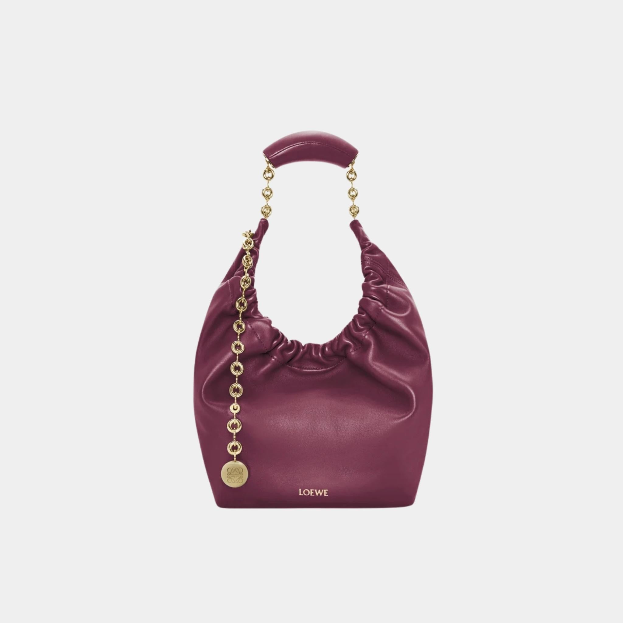 Small Squeeze Bag In Mellow Nappa Lambskin