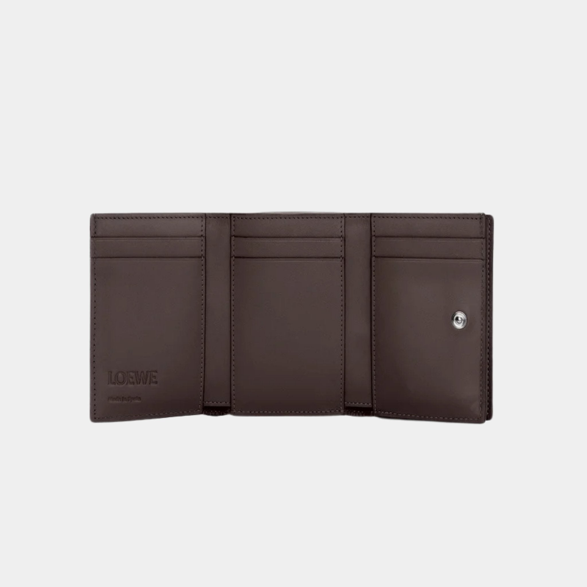 Trifold Wallet Made of Satin Calfskin