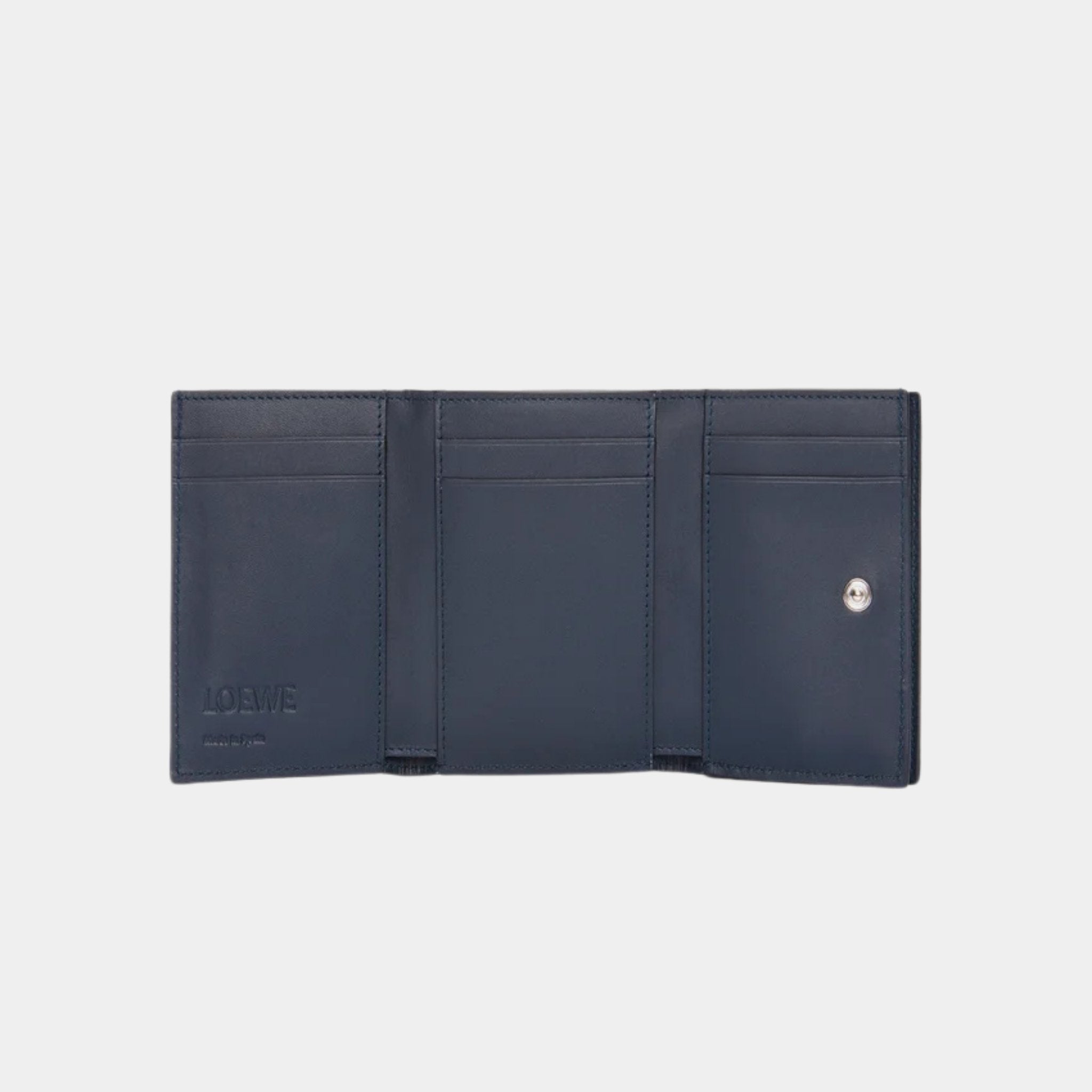 Trifold Wallet Made of Satin Calfskin