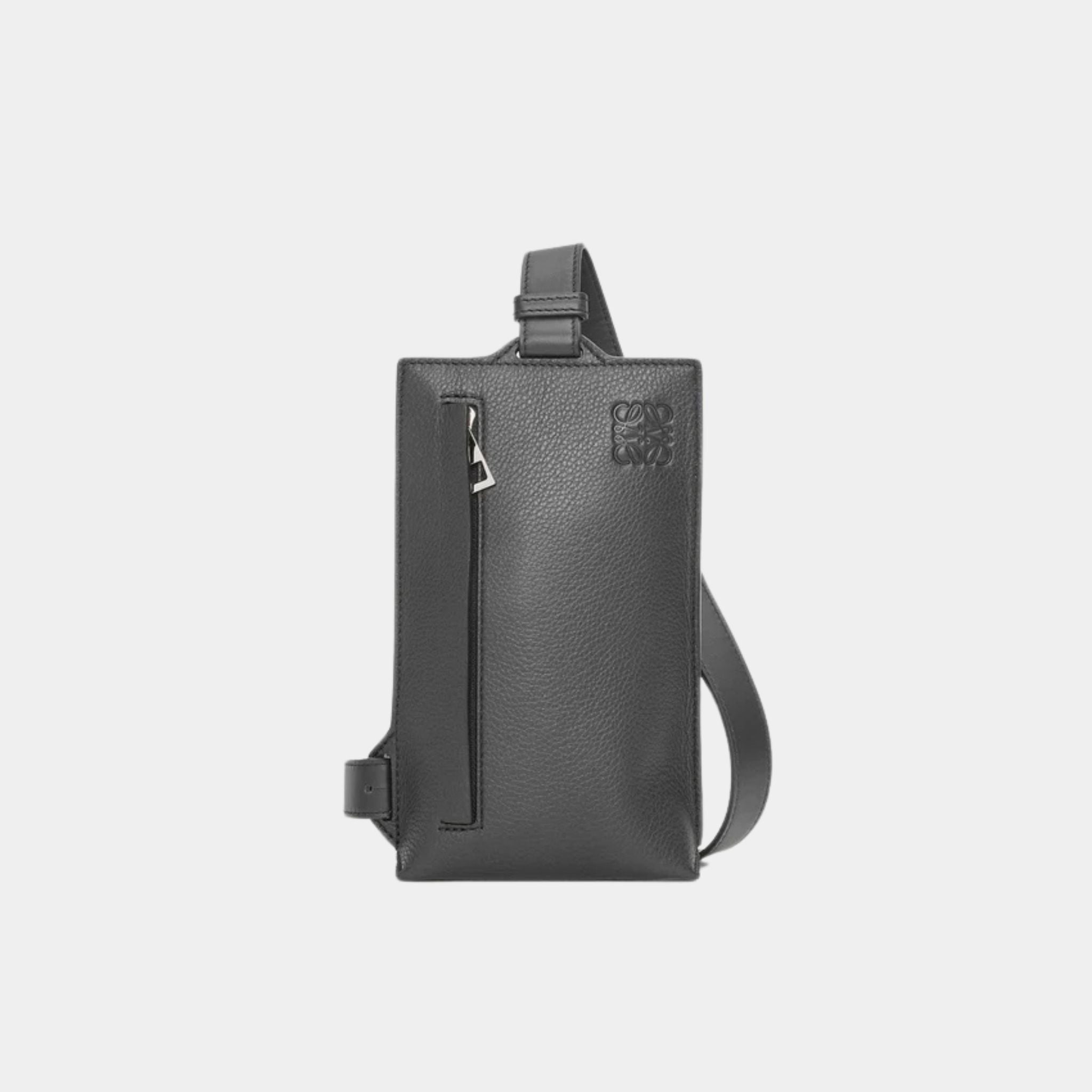 Vertical T-bag Soft Grained Calfskin