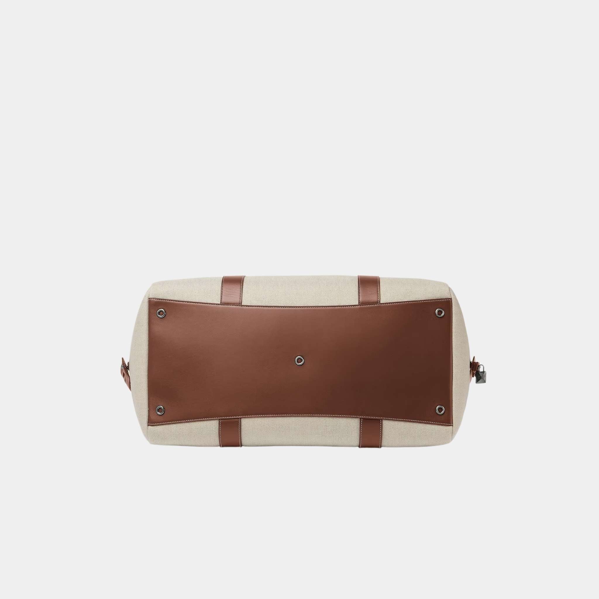 Loom Weekender Bag L42 Cotton-Linen And Calfskin