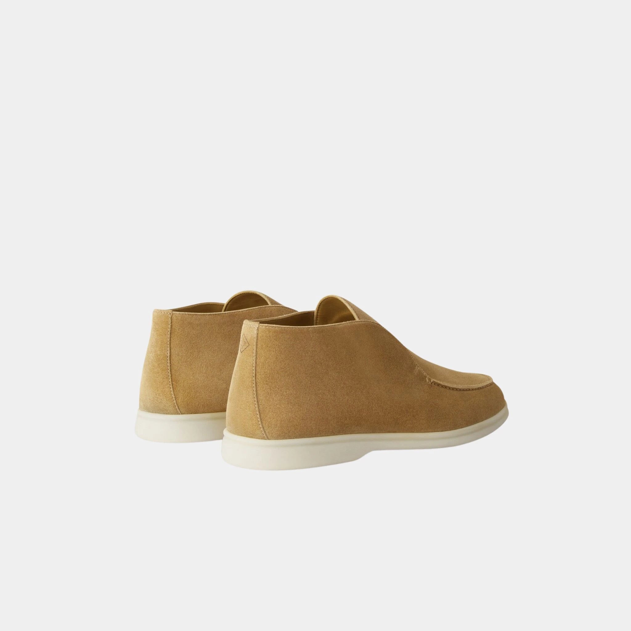 Open Walk Ankle Boot in Suede