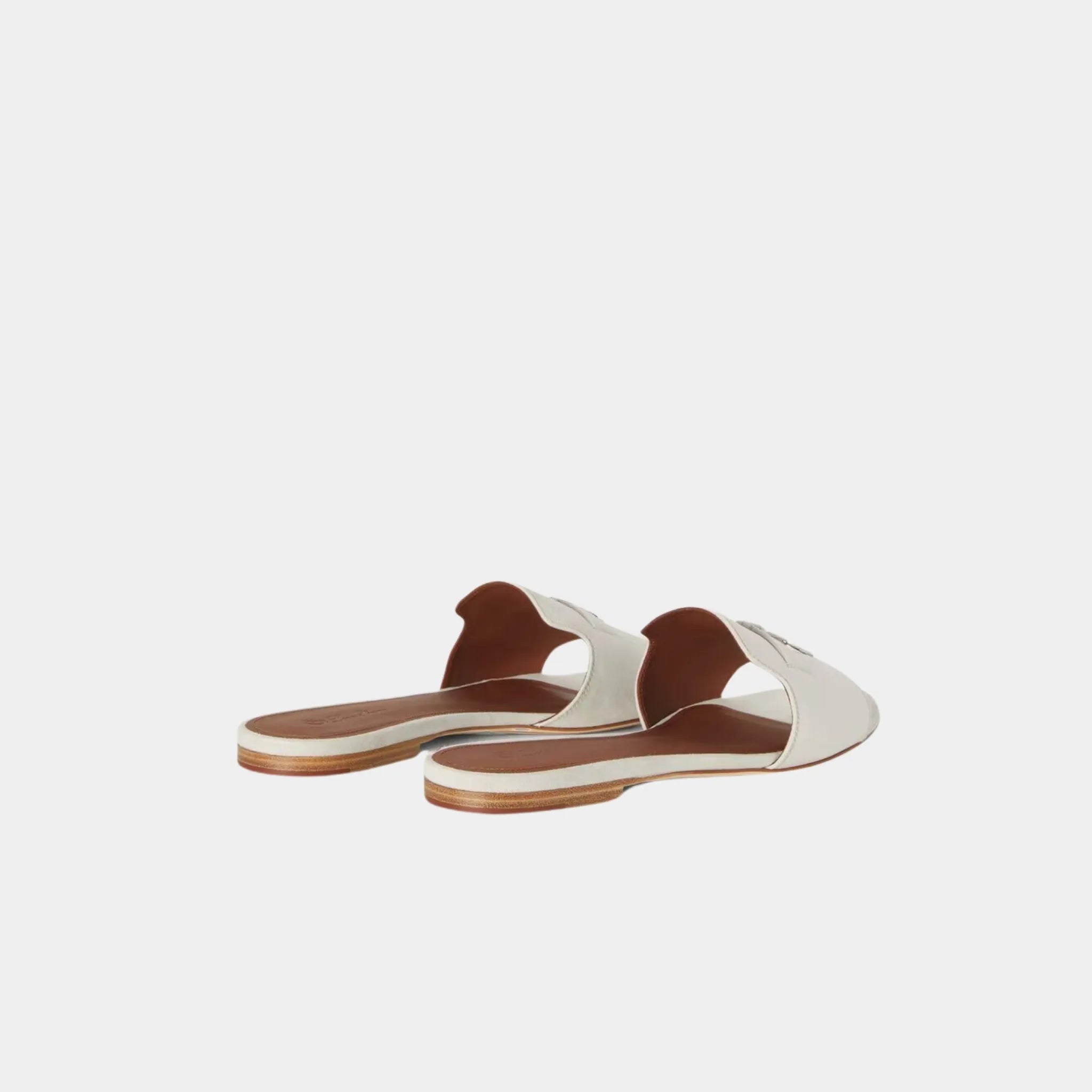 Summer Charms Sandal Suede Goatskin Flats