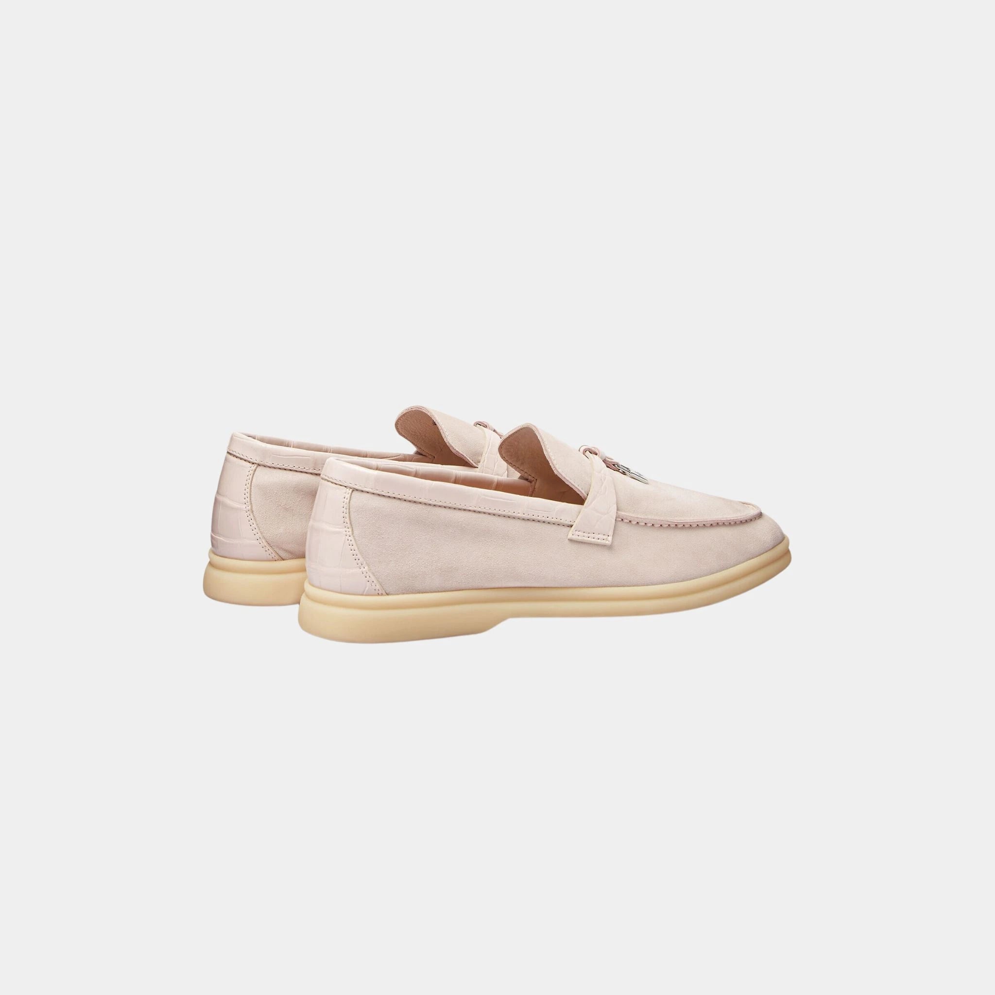 Summer Charms Walk Loafer Suede with Alligator Skin