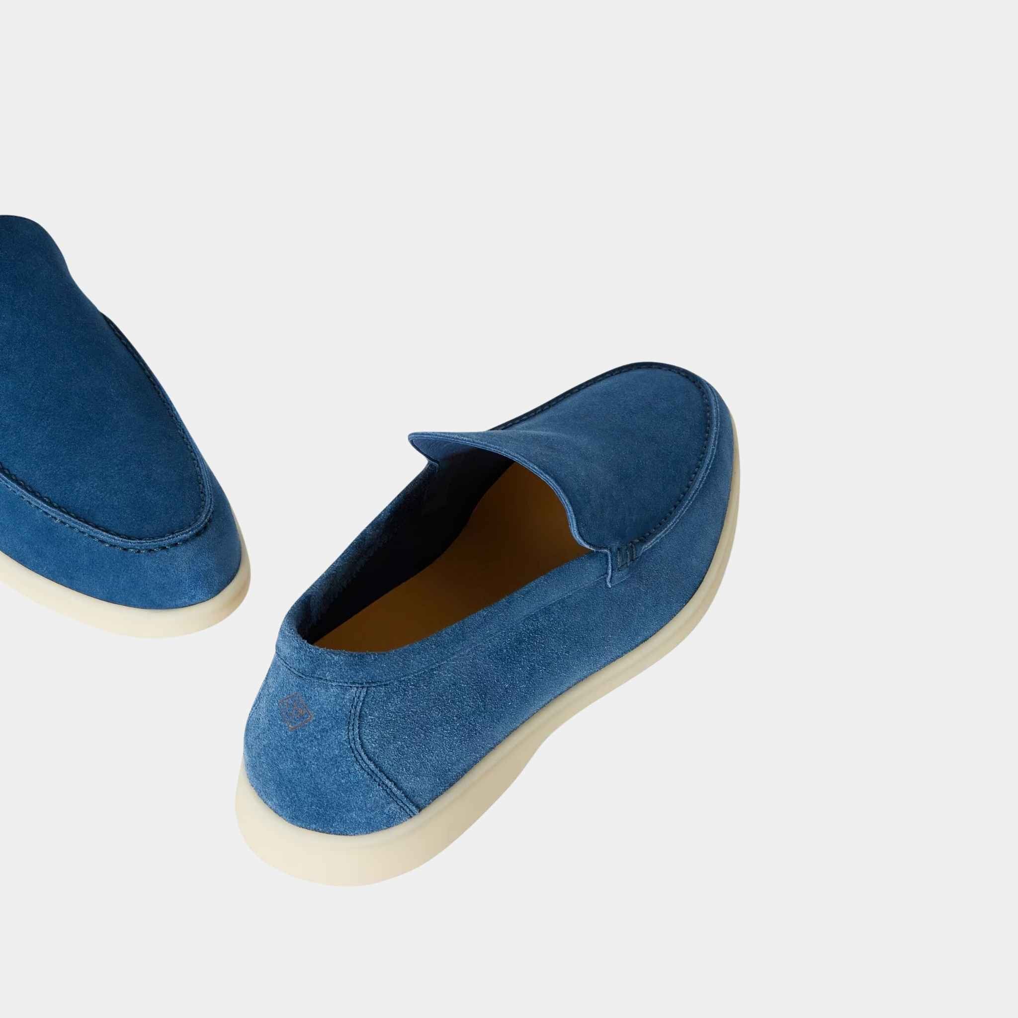 Summer Walk Loafers Suede With Calfskin Lining