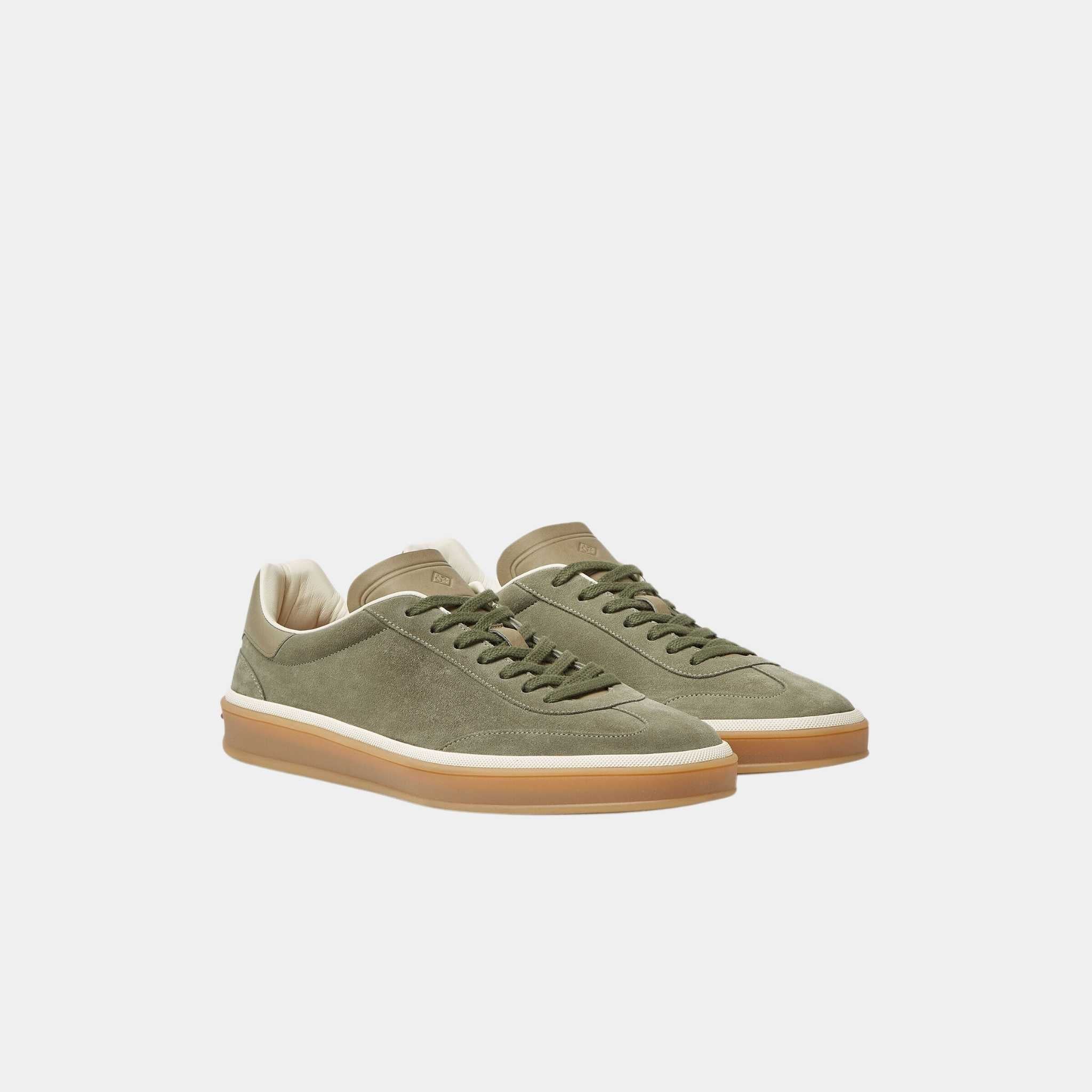 Tennis Walk Sneaker Men Suede Calf Split