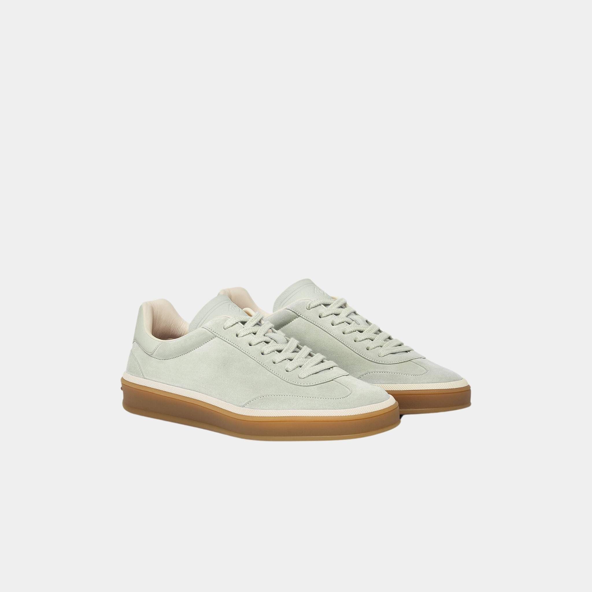 Tennis Walk Sneaker Suede Calf Split