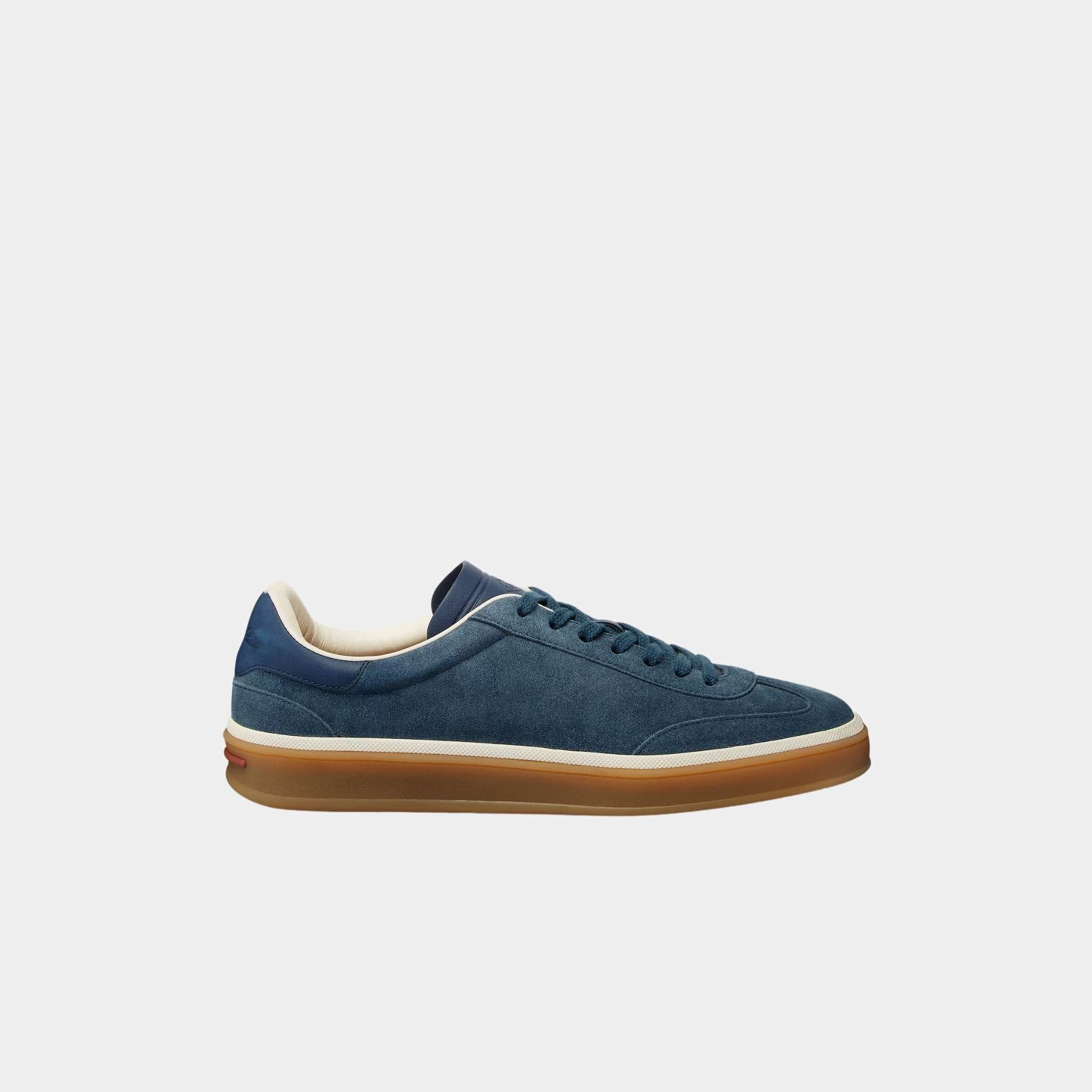 Tennis Walk Suede Calf Split Sneaker