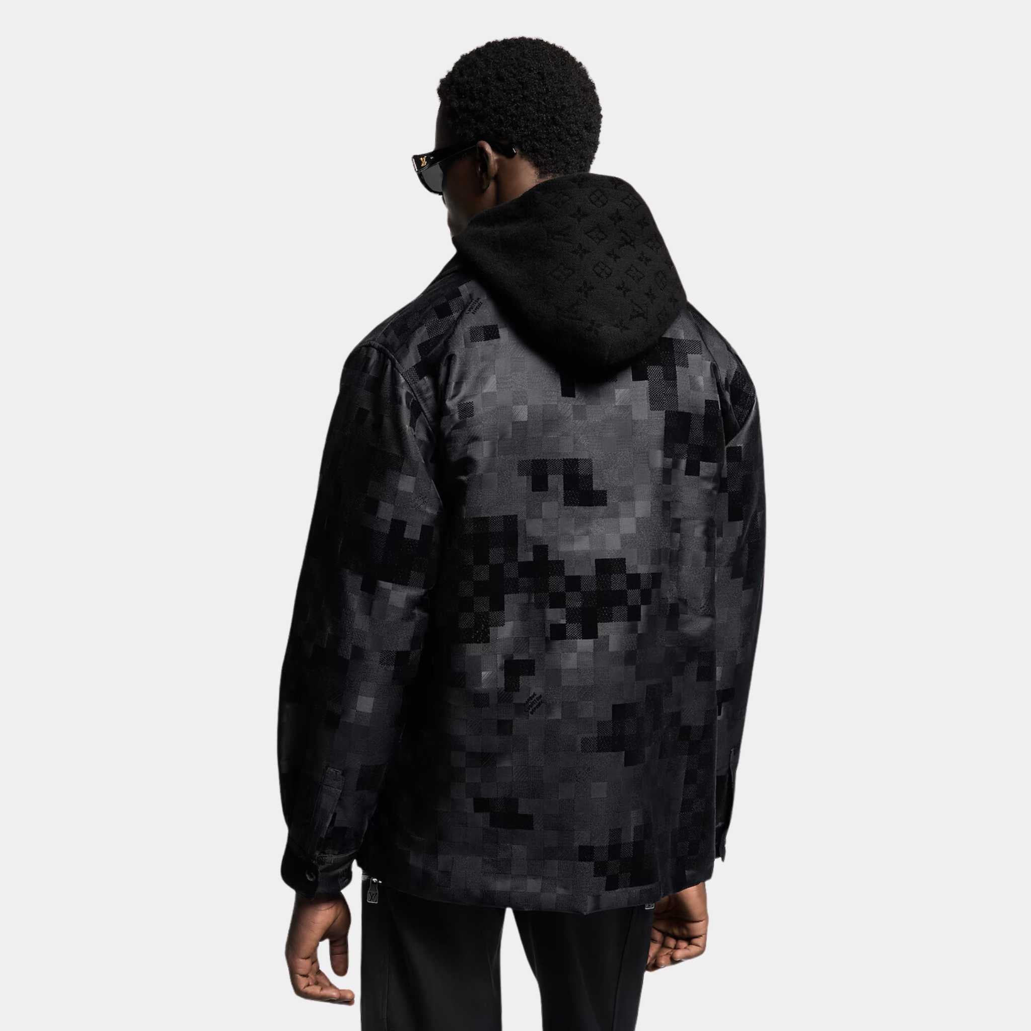 Chic Graphic Overshirt Black