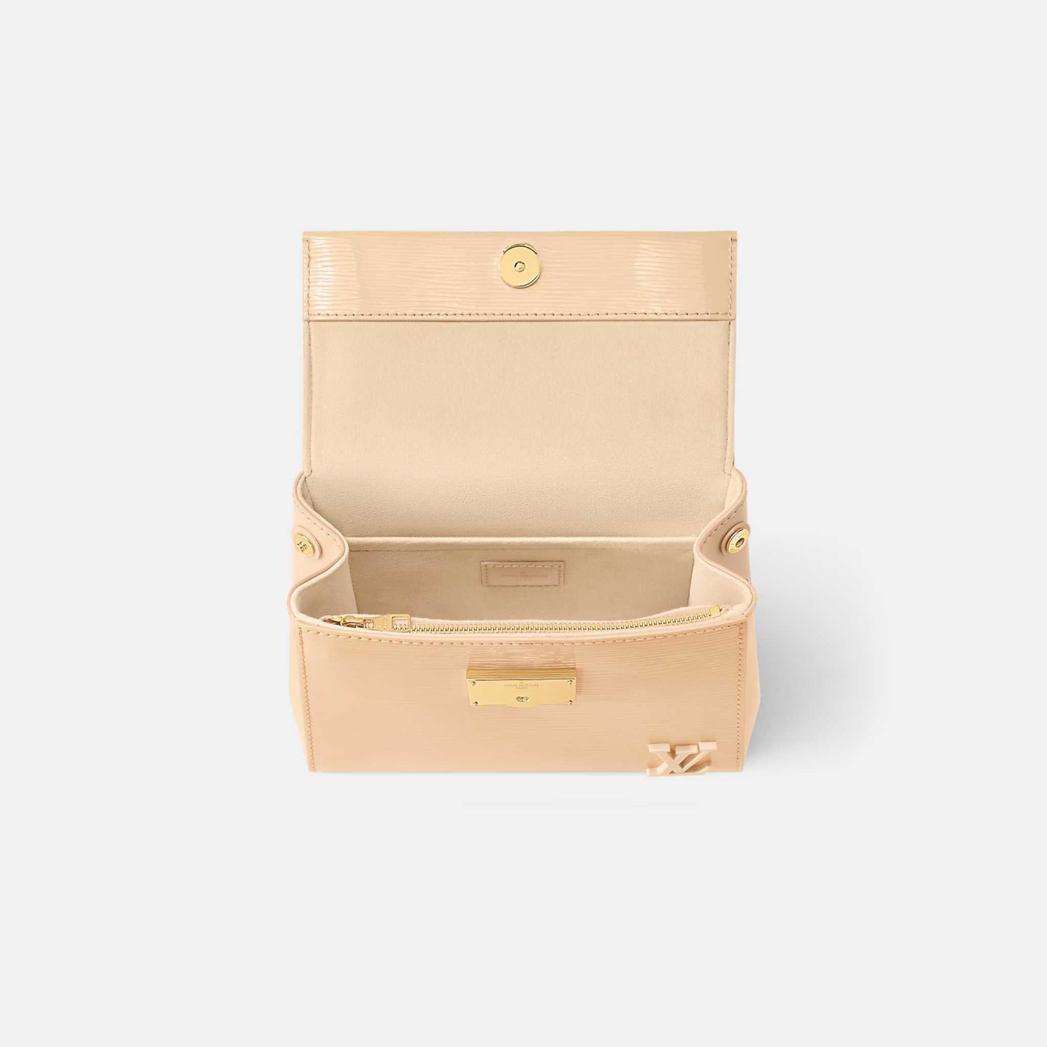 Cluny Mini Varnished Epi Cowhide Leather Handbag