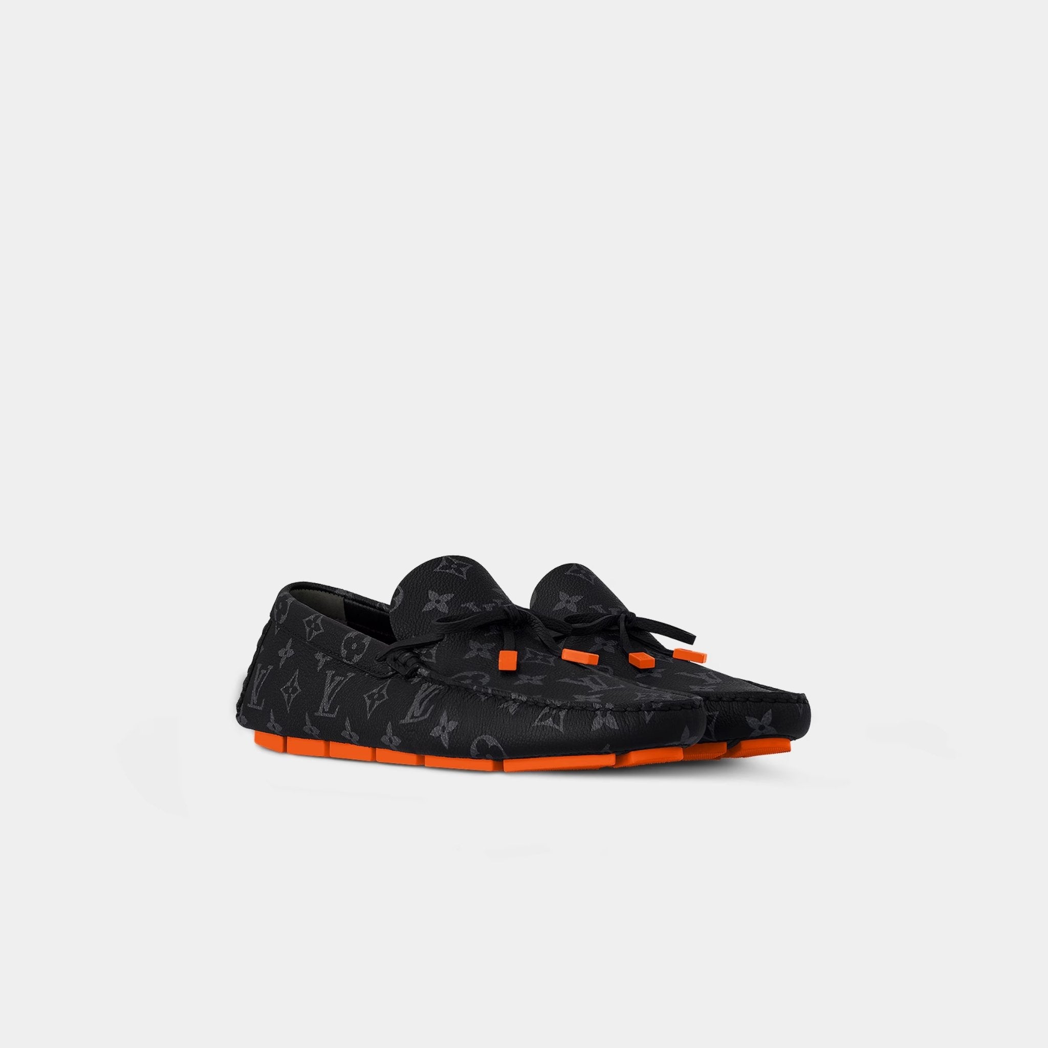 Eclipse LV Driver Moccasins Monogram Grained Calf Leather