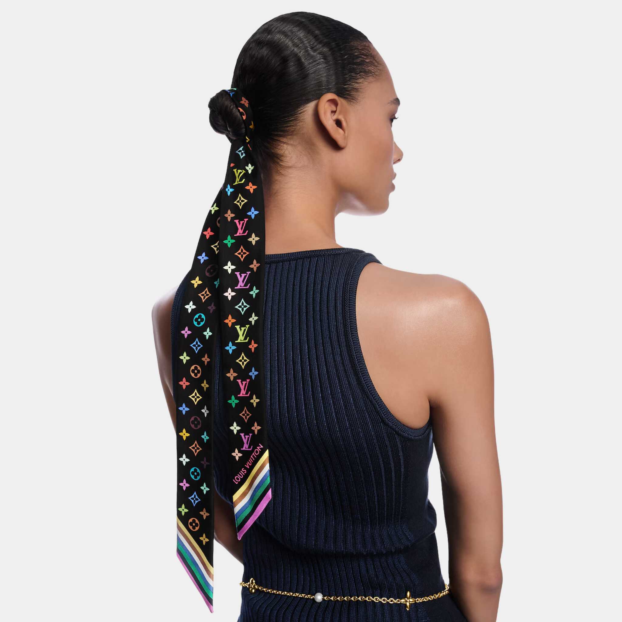 LV x TM Monogram Multicolor BB Bandeau