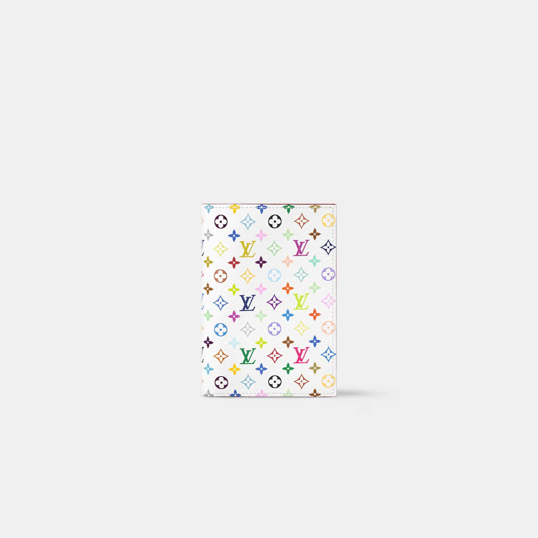 LV x TM Passport Cover Rainbow Palette