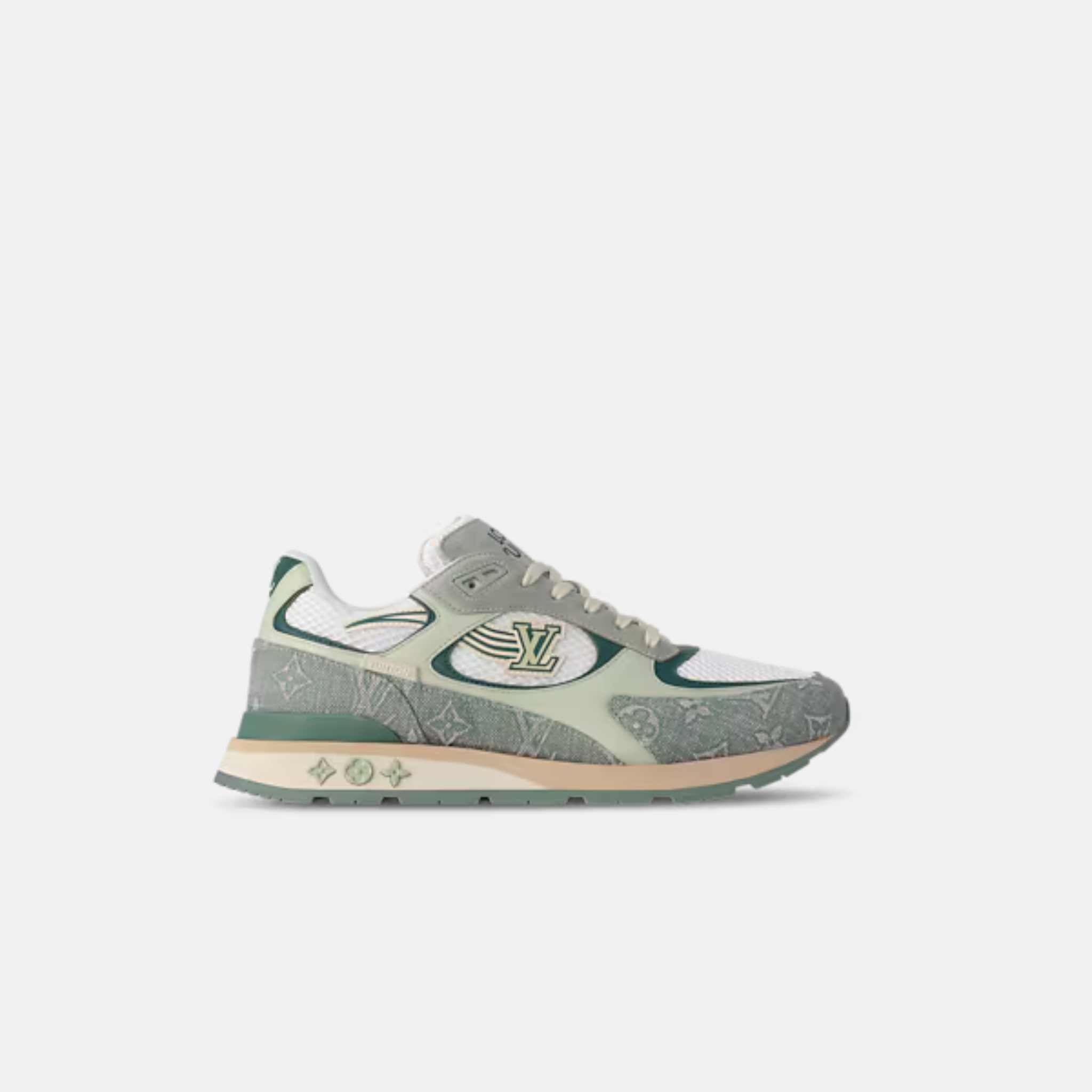 Louis Vuitton Run Away Sneaker Monogram Denim And Mesh