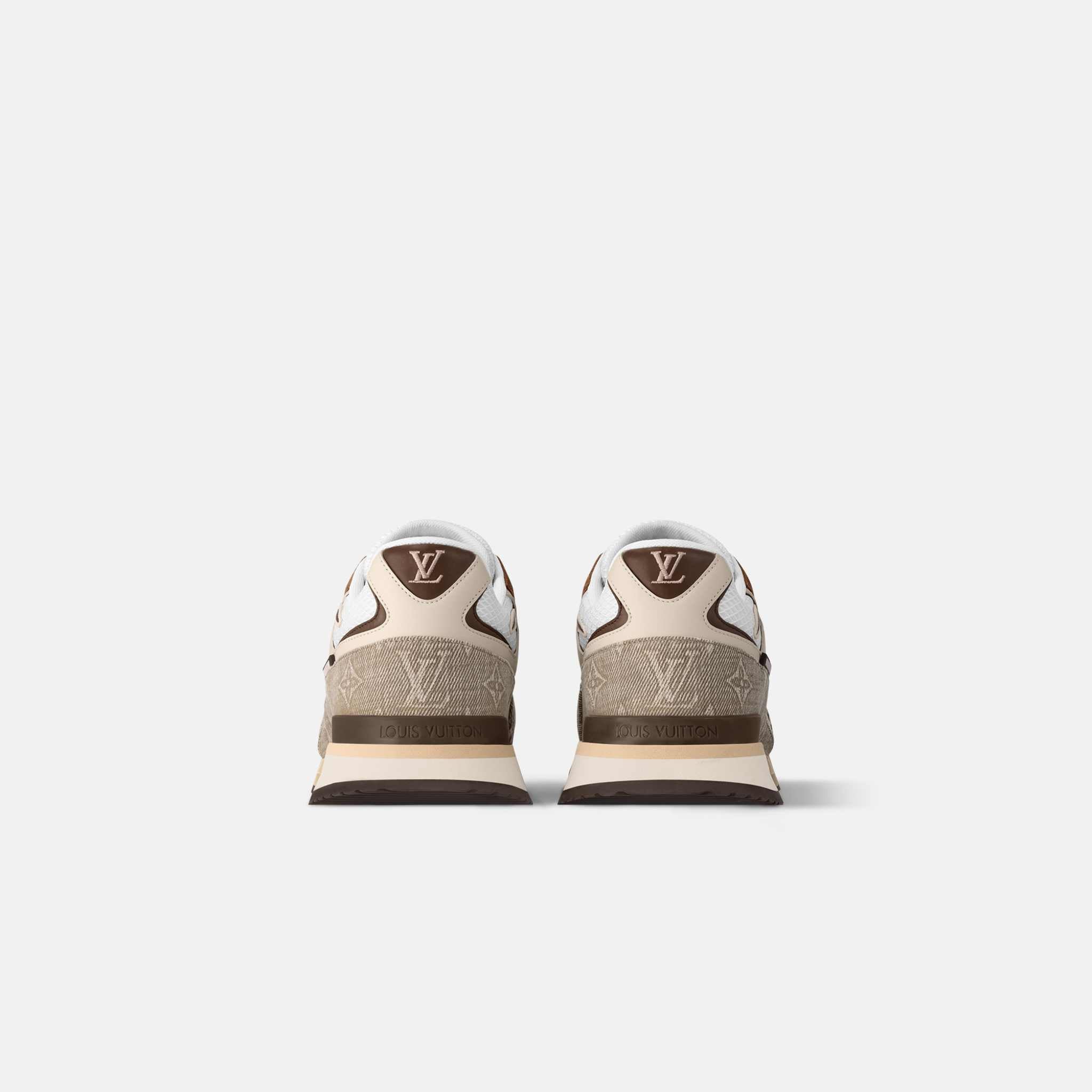 Louis Vuitton Run Away Sneaker Monogram Denim And Mesh