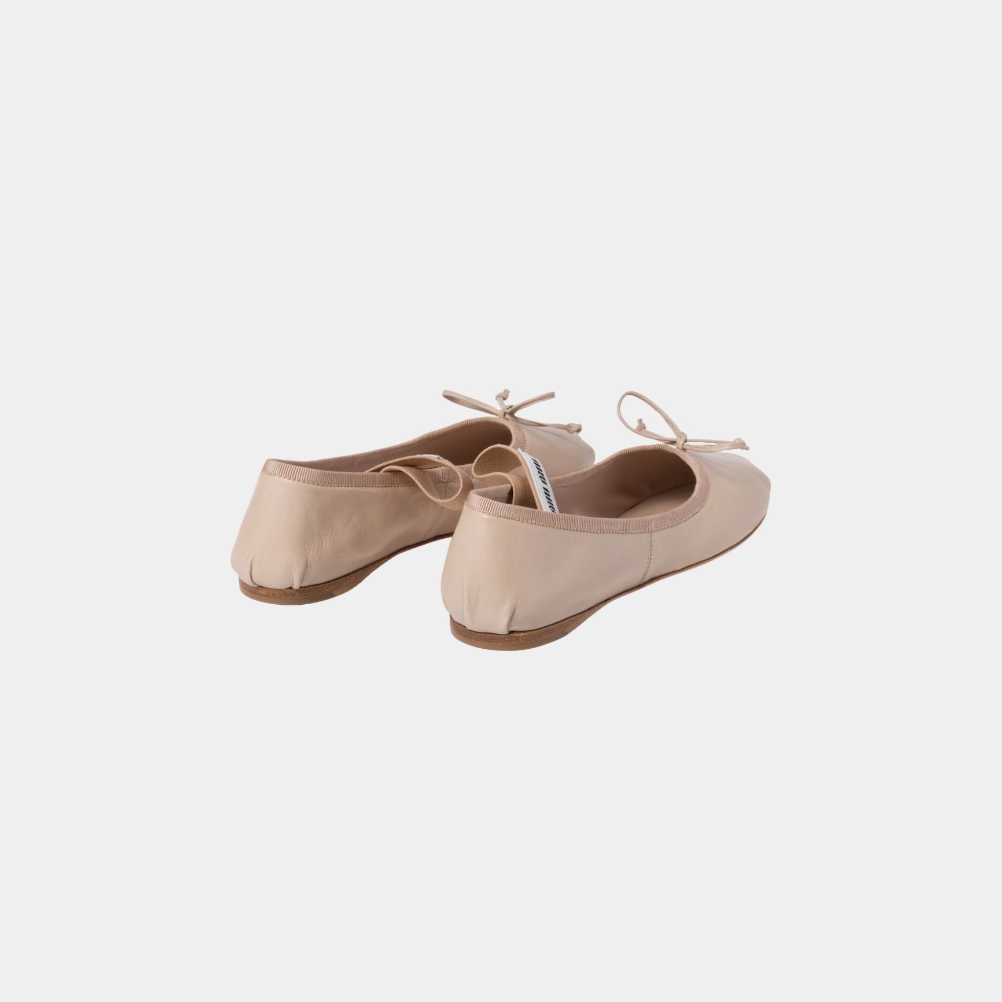 Leather Ballerinas With Removable Elastic