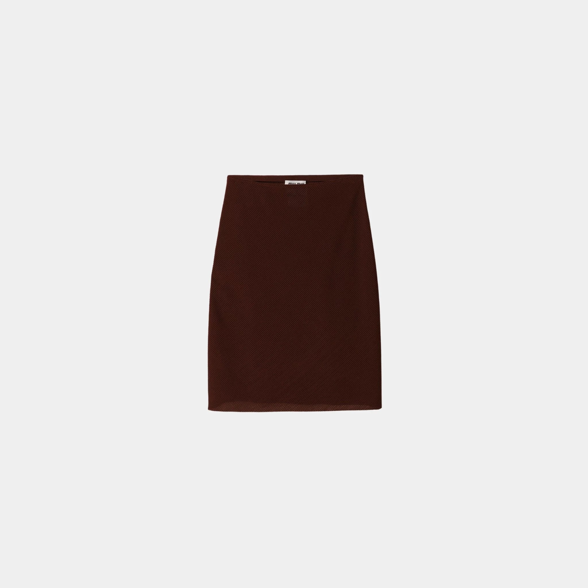 Silk Mid-length Skirts