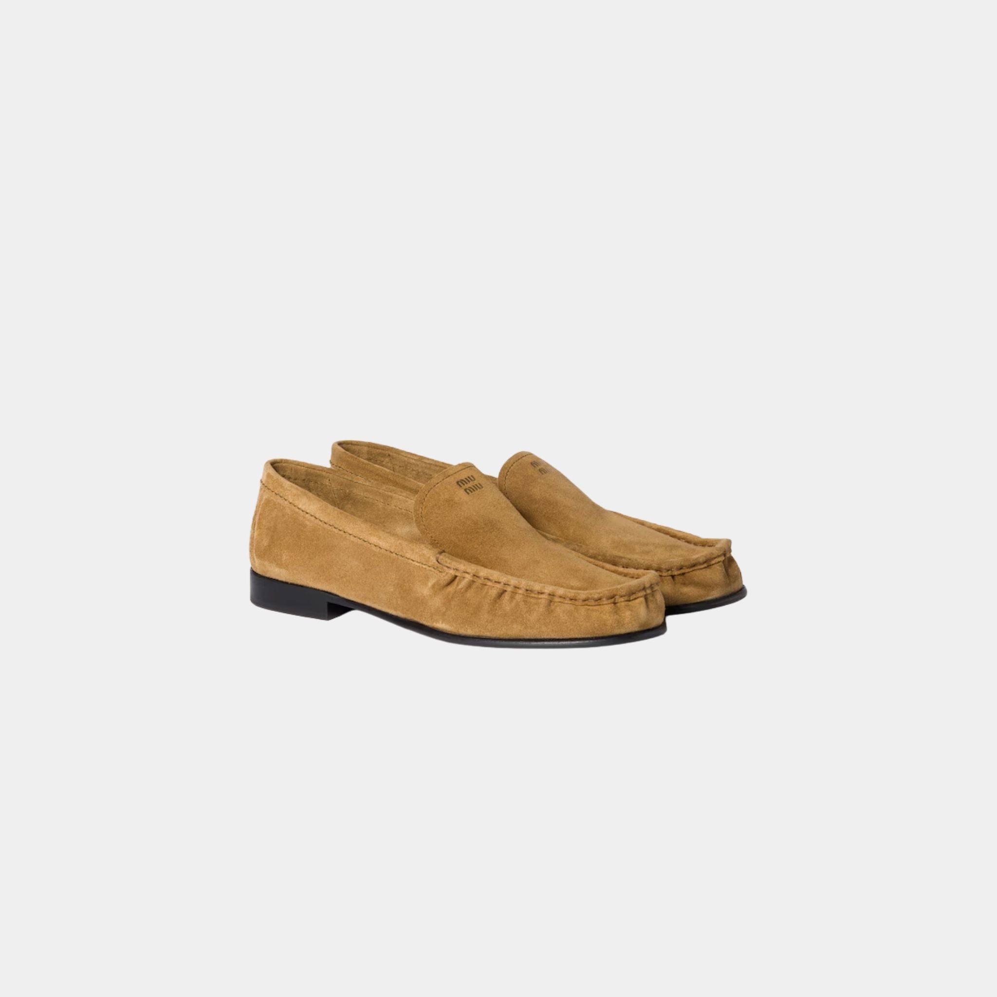 Suede Loafers