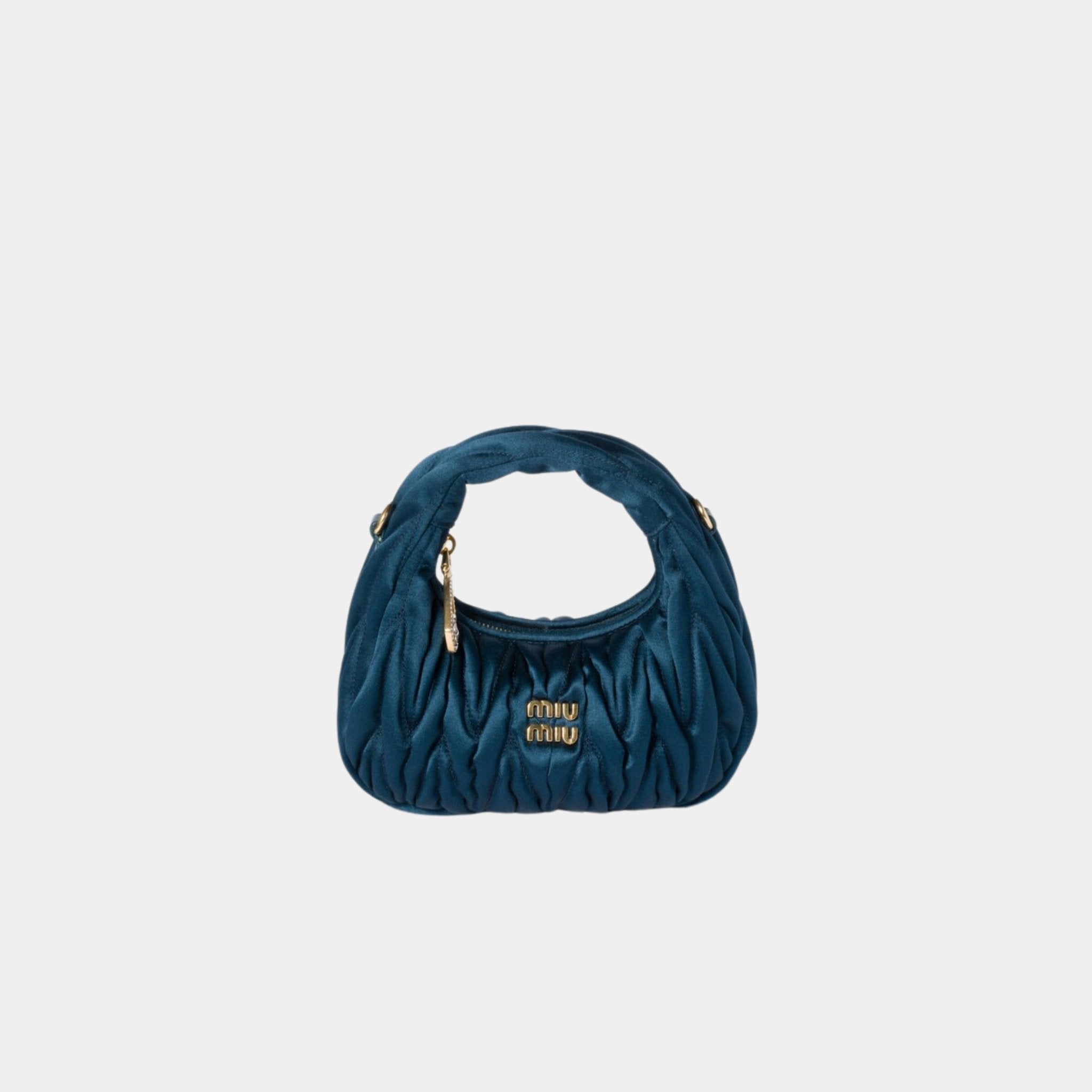 Wander Matelasse Satin Mini Bag