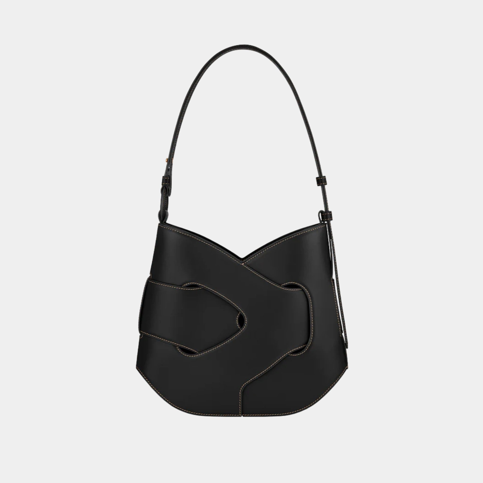 Nodde Hobo Smooth Calfskin Shoulder Bag