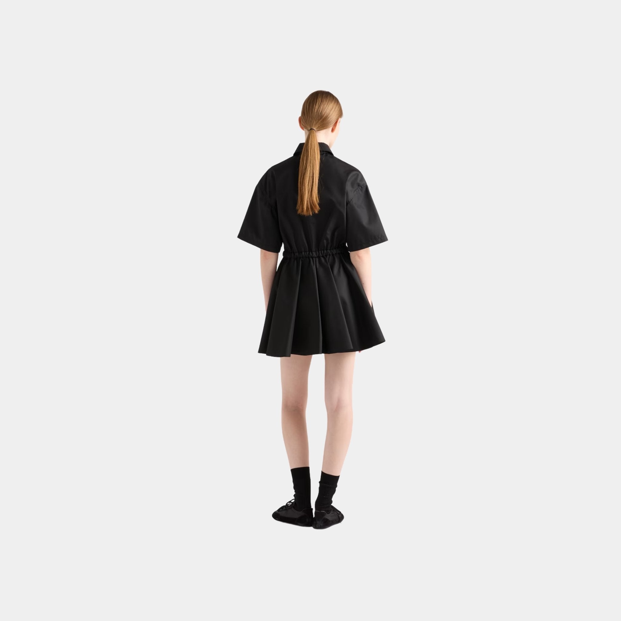 Short Sleeved Re-Nylon Dress