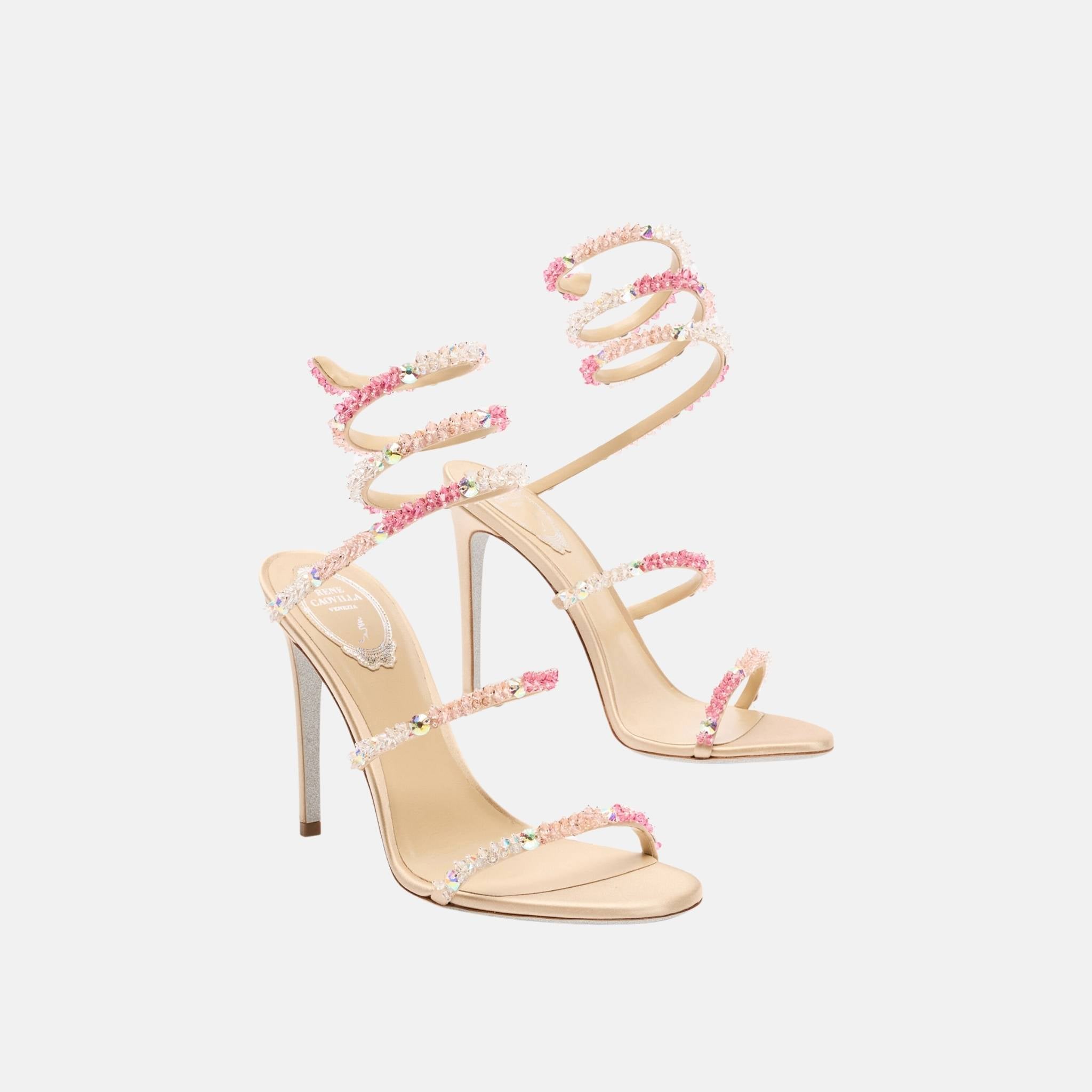 Cinderella Barbie Pink Sandal With Serpent 105