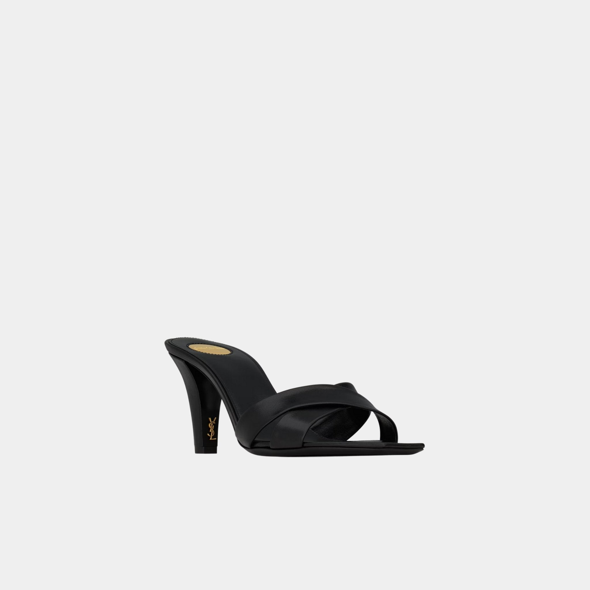 Jill Mules In Smooth Leather
