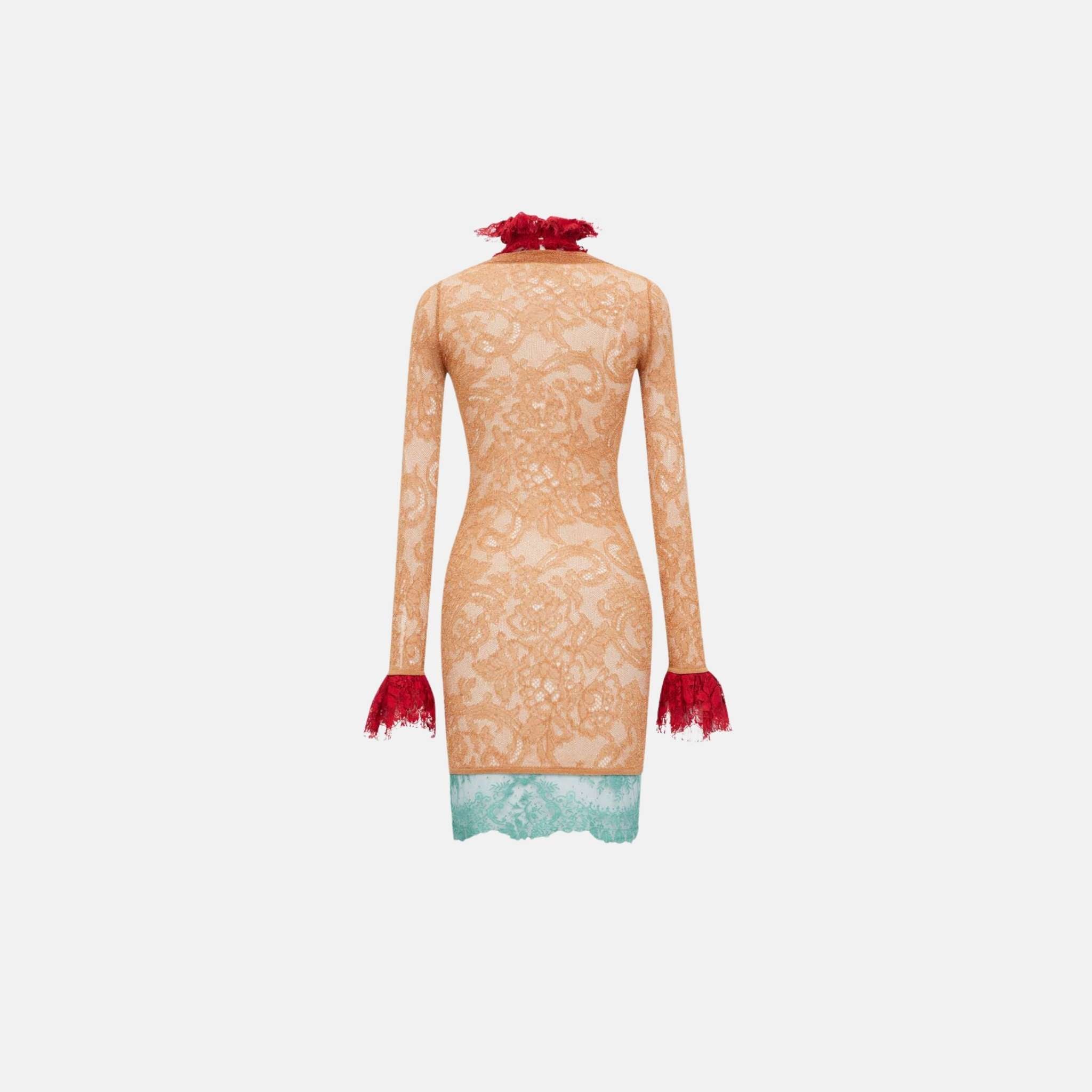 Dress In Lace Knit
