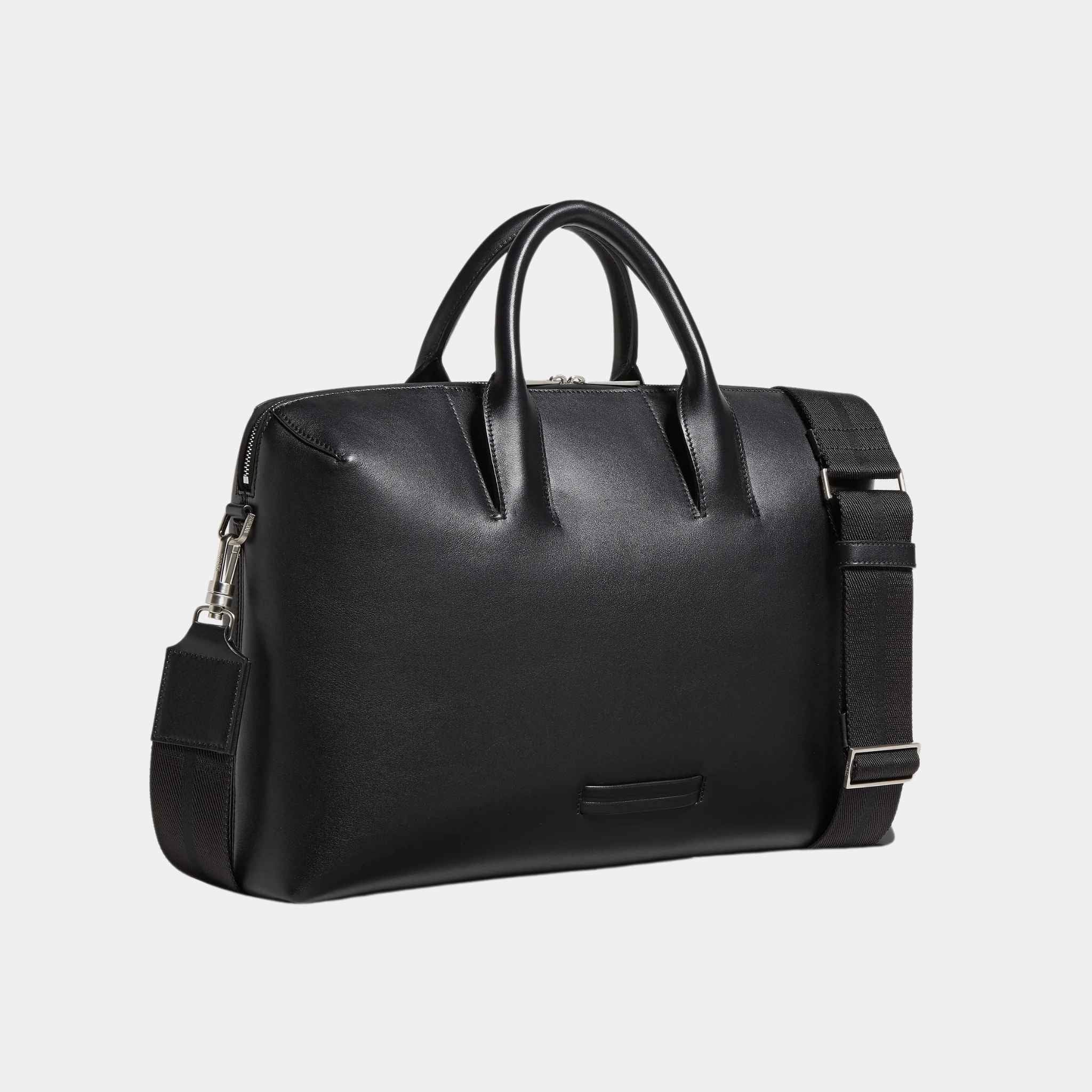 Black Leather Business Bag