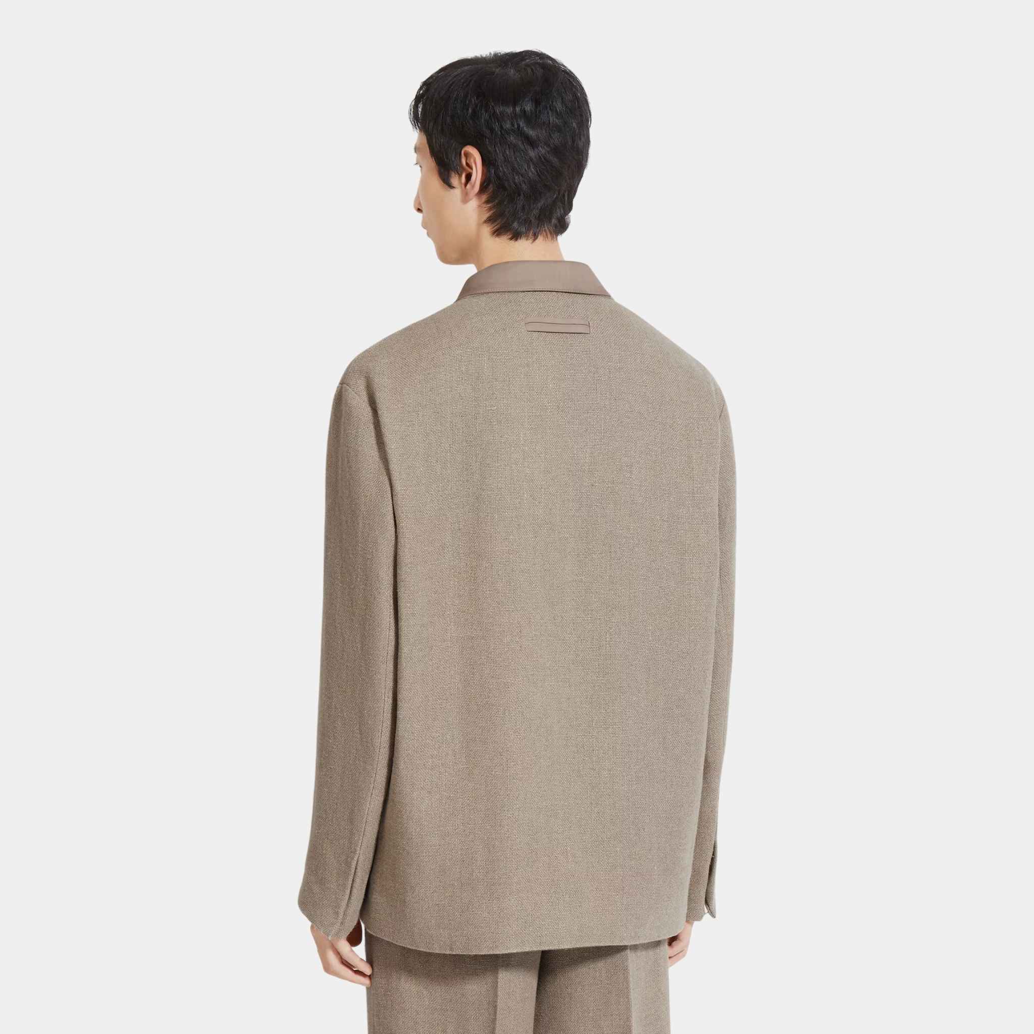 Linen Chore Jacket