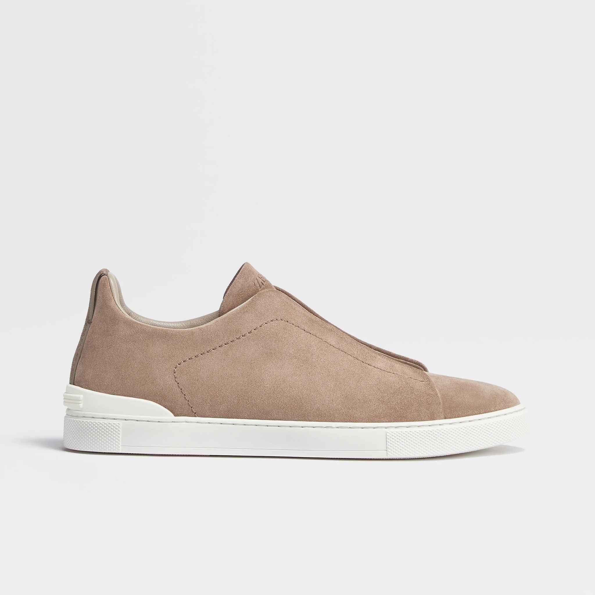 Suede Triple Stitch Sneakers