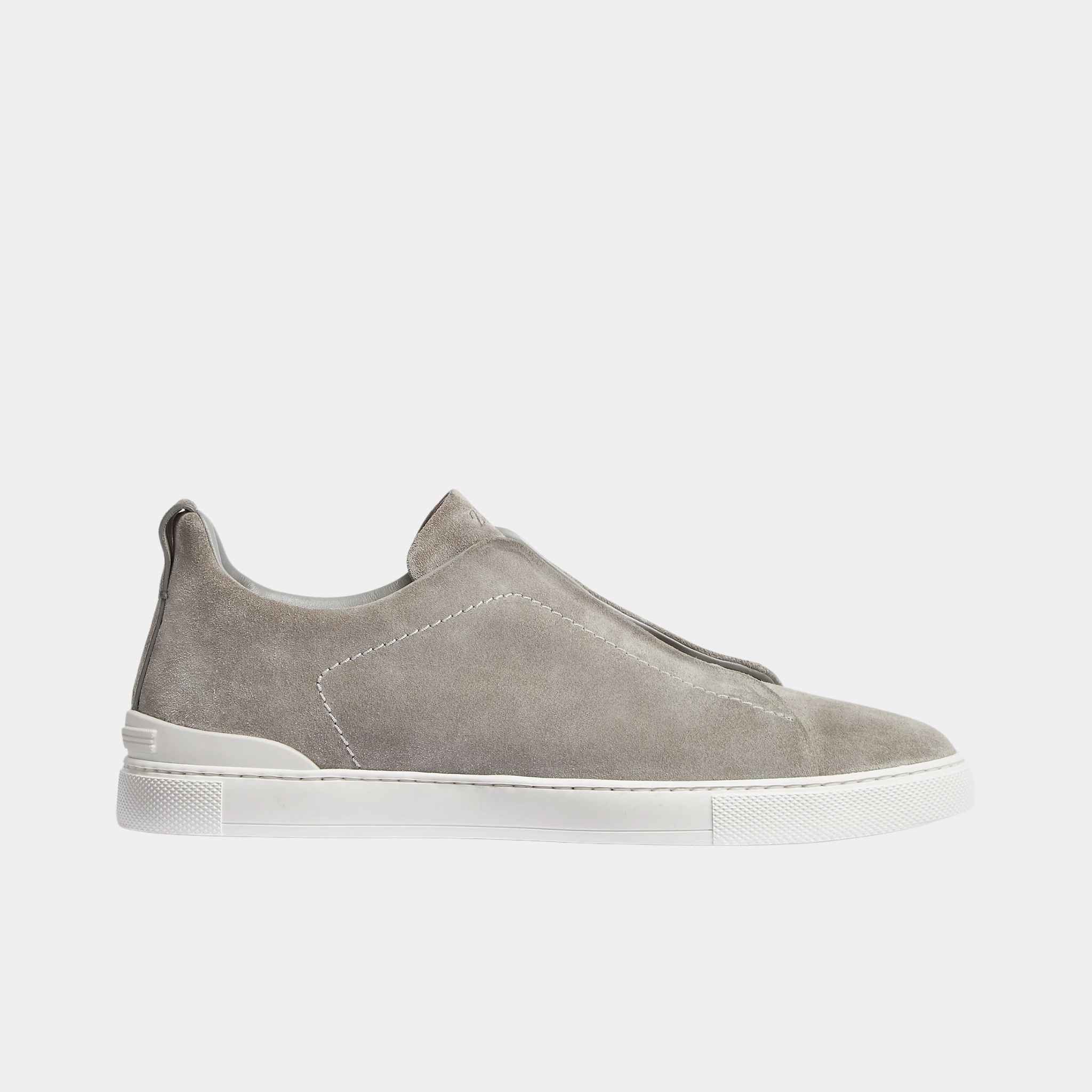 Suede Triple Stitch Sneakers