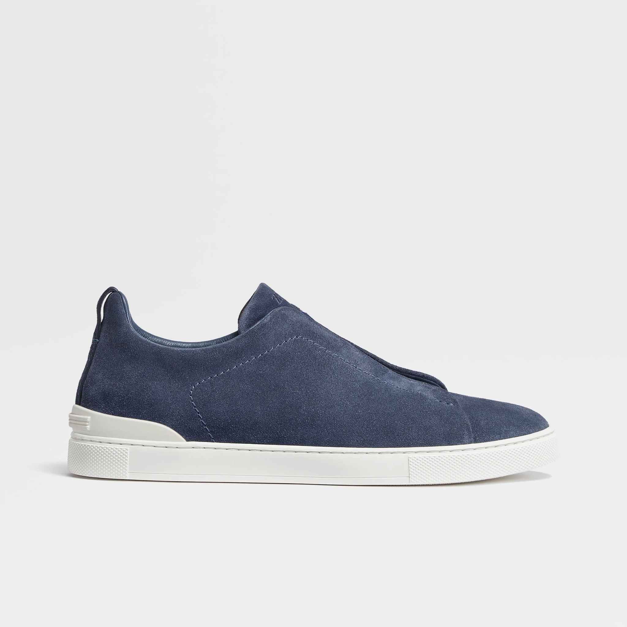 Suede Triple Stitch Sneakers