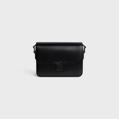 Teen Triomphe Bag In Shiny Calfskin