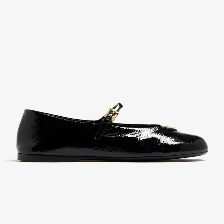 PRADA Patent leather ballerinas