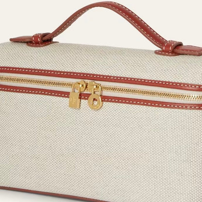 Extra Pocket Pouch L19 “Natural/deep Kummel”