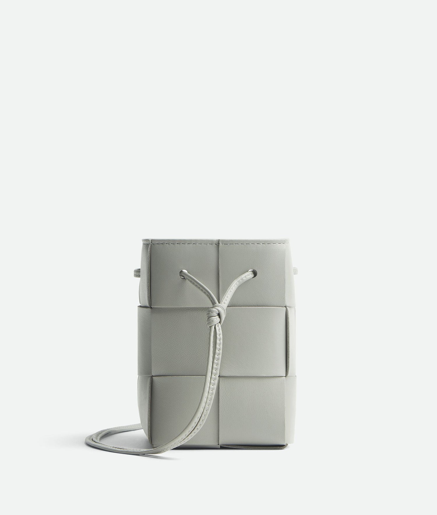Mini Cassette Bucket Bag “Agate grey”