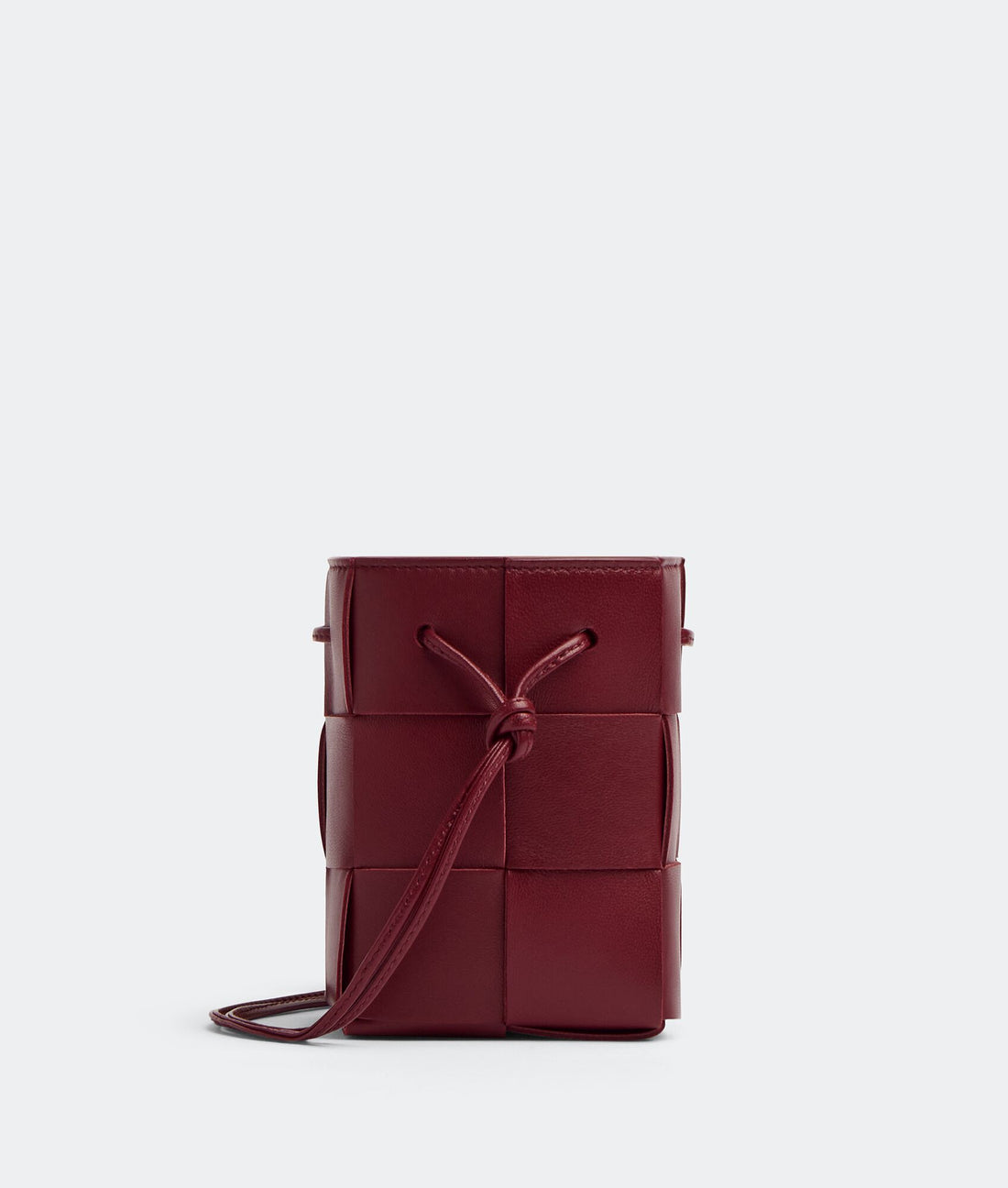 Mini Cassette Bucket Bag “Bordeaux”