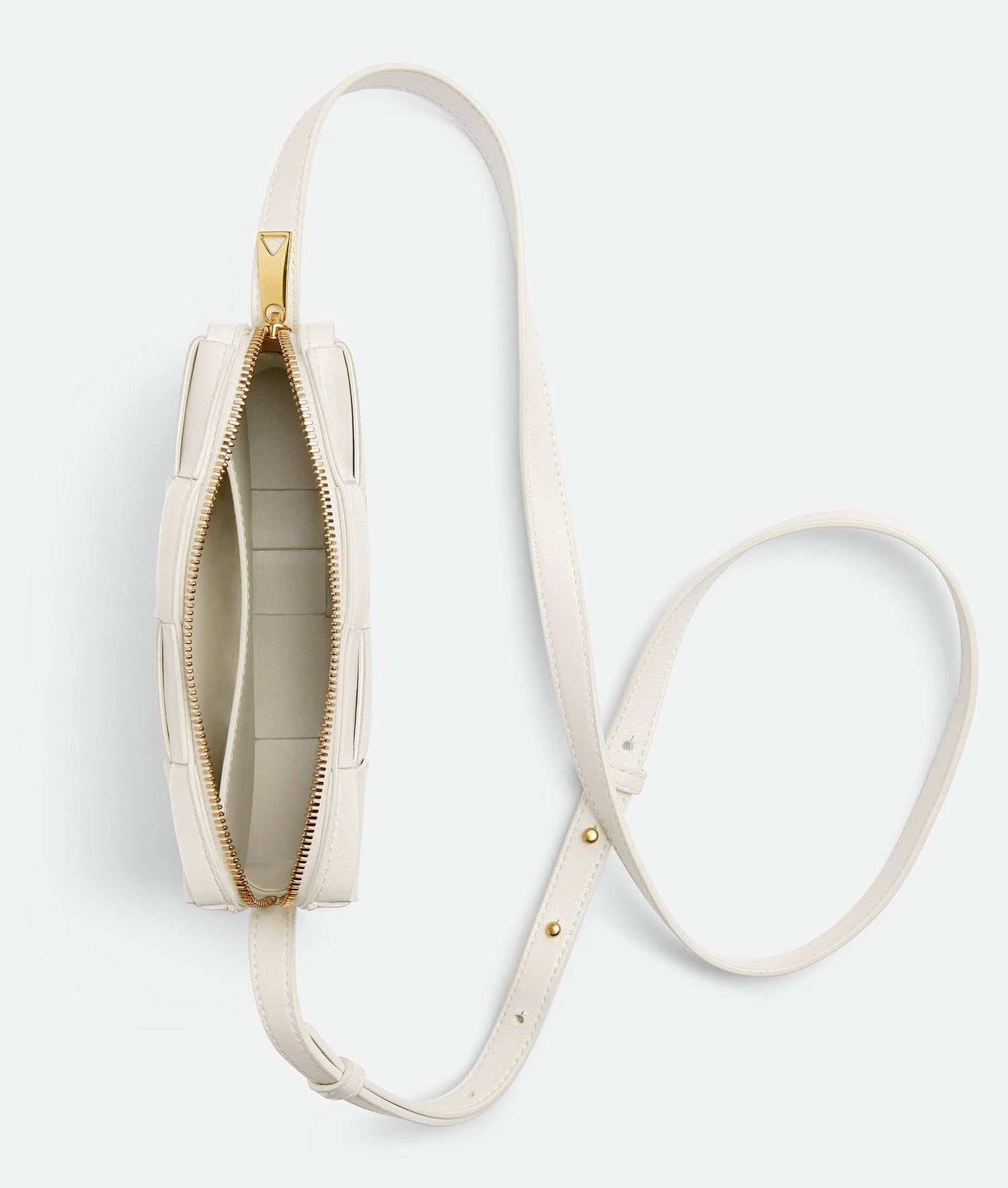 Mini Cassette Cross-Body Bag “White”