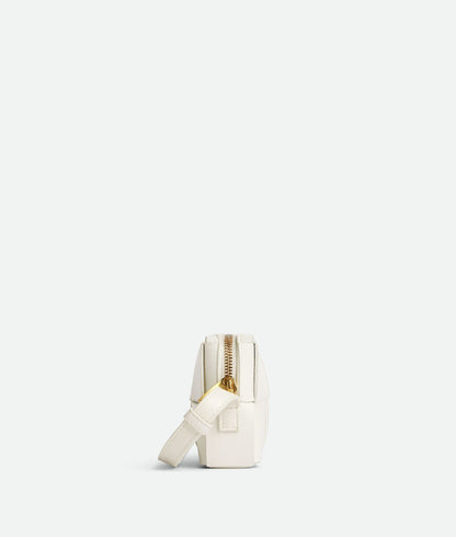 Mini Cassette Cross-Body Bag “White”