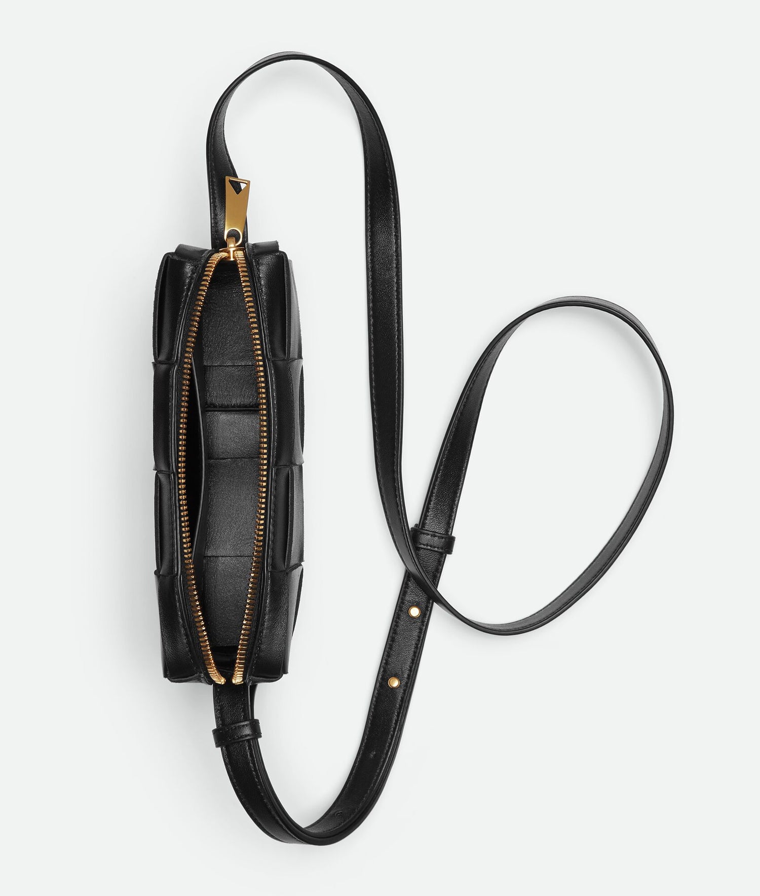 Mini Cassette Cross-Body Bag “Black”