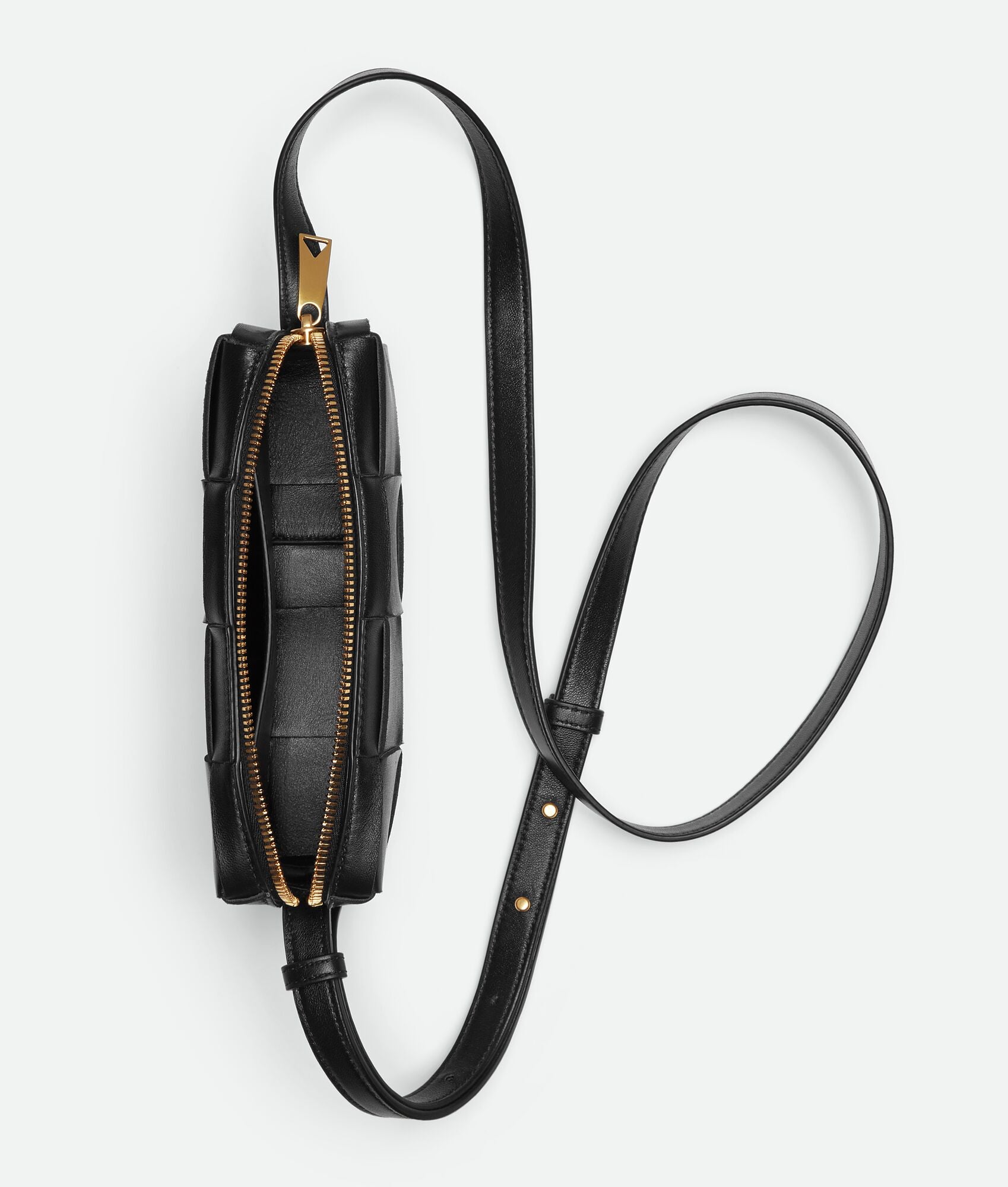Mini Cassette Cross-Body Bag “Black”