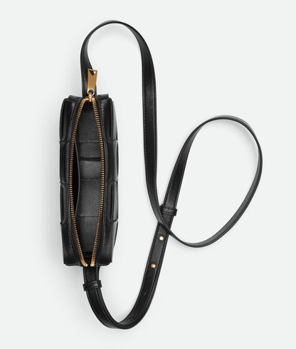 Mini Cassette Cross-Body Bag “Black”