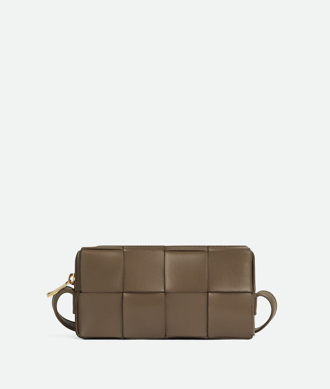 Mini Cassette Cross-Body Bag “Taupe grey”