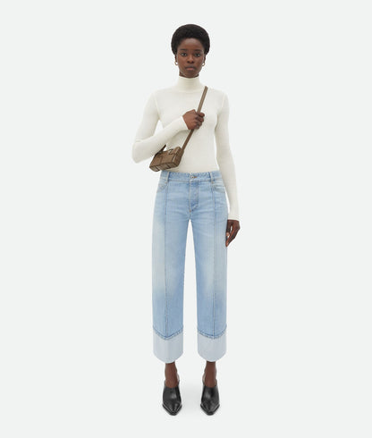 Mini Cassette Cross-Body Bag “Taupe grey”
