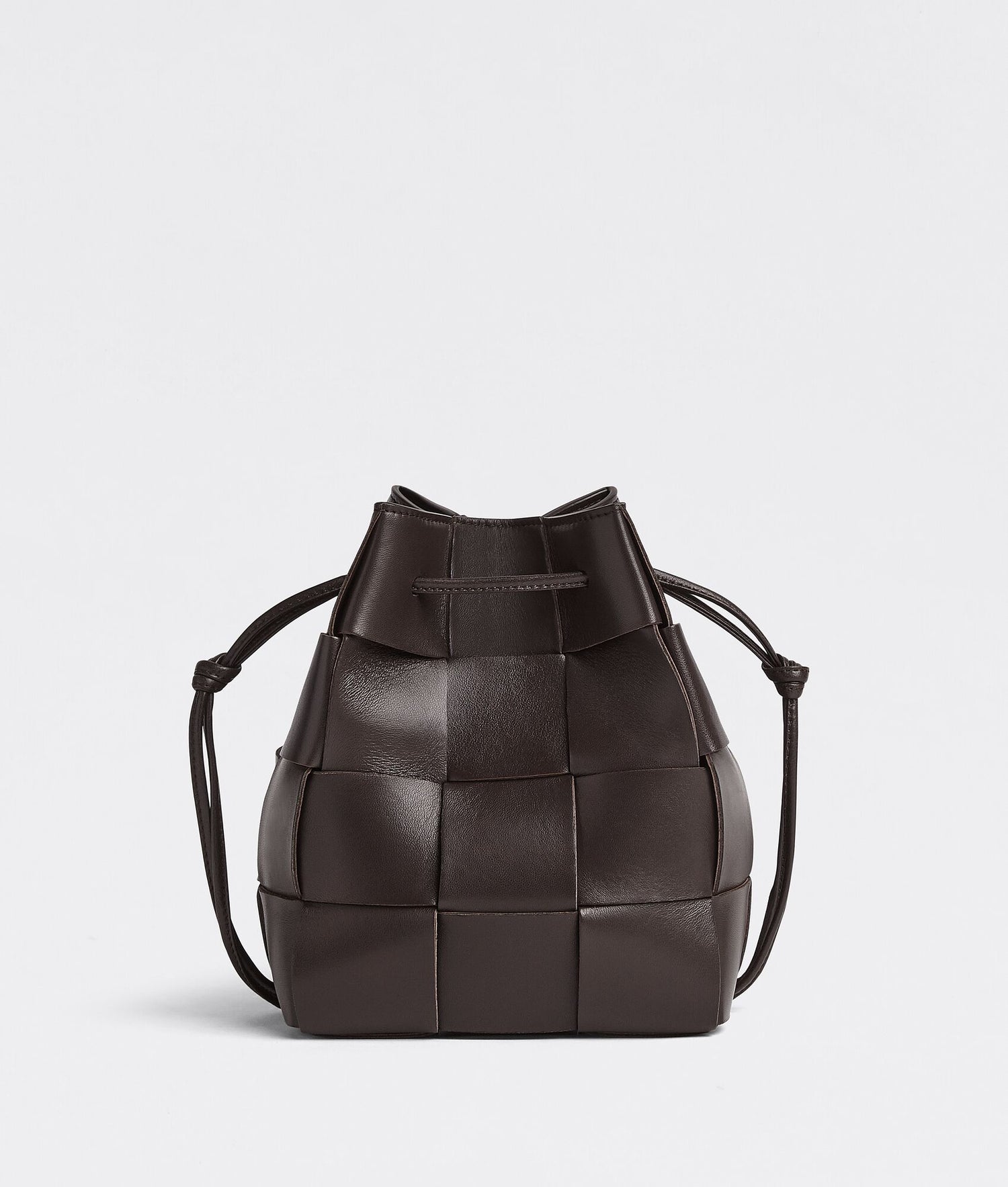 Small Cassette Cross-Body Bucket  “Fondant”