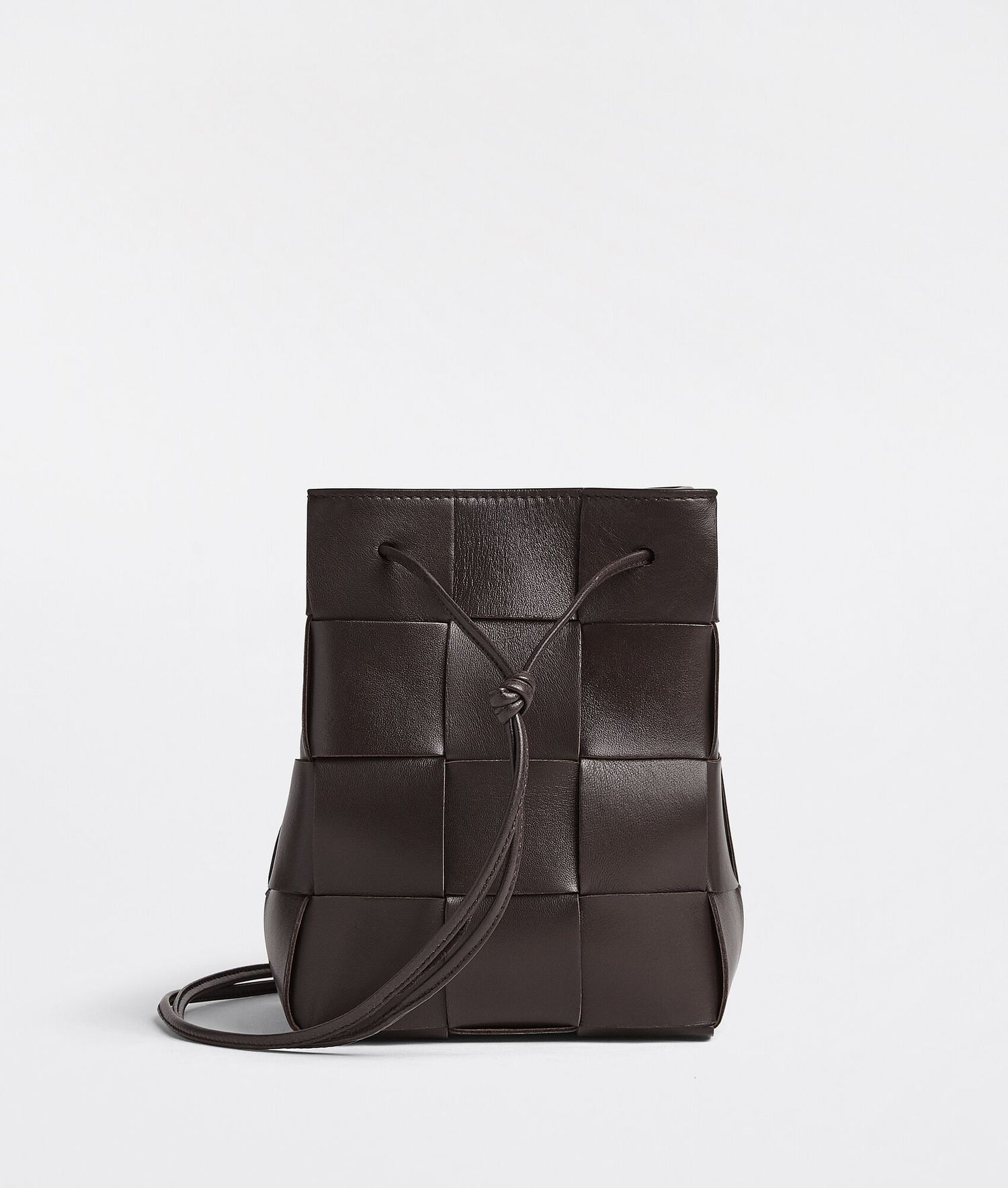 Small Cassette Cross-Body Bucket  “Fondant”
